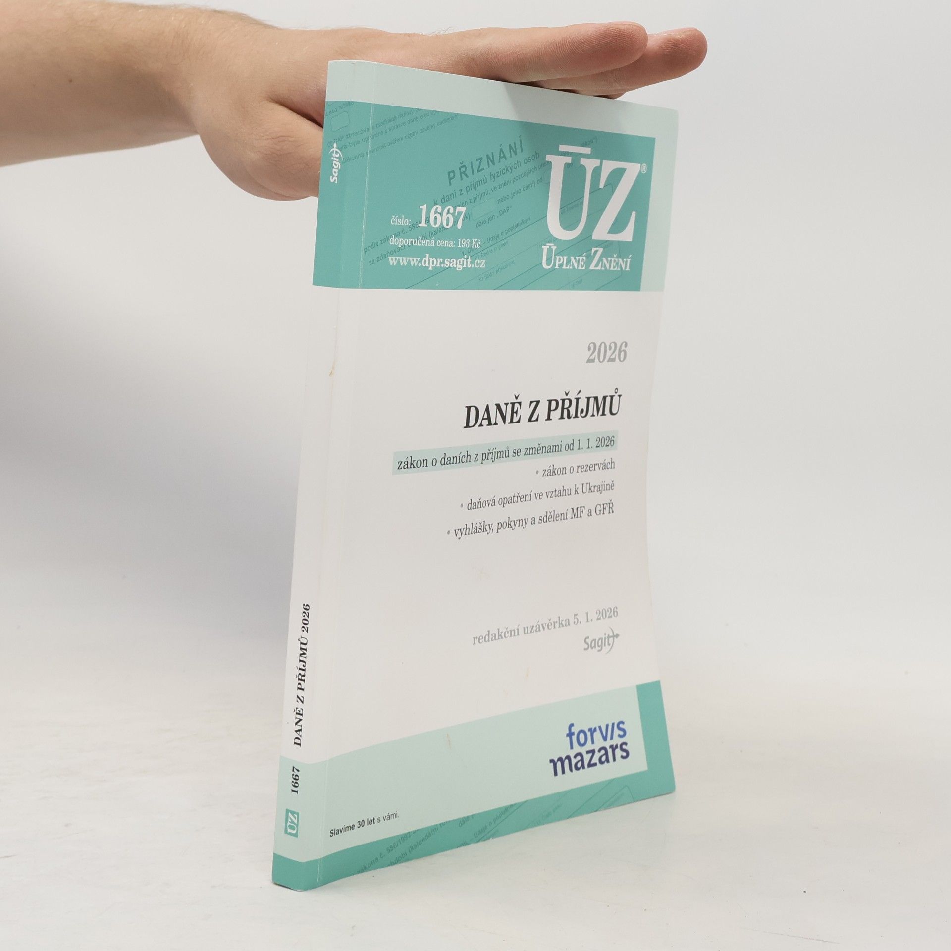Autorenkollektiv Daně z příjmů 2026