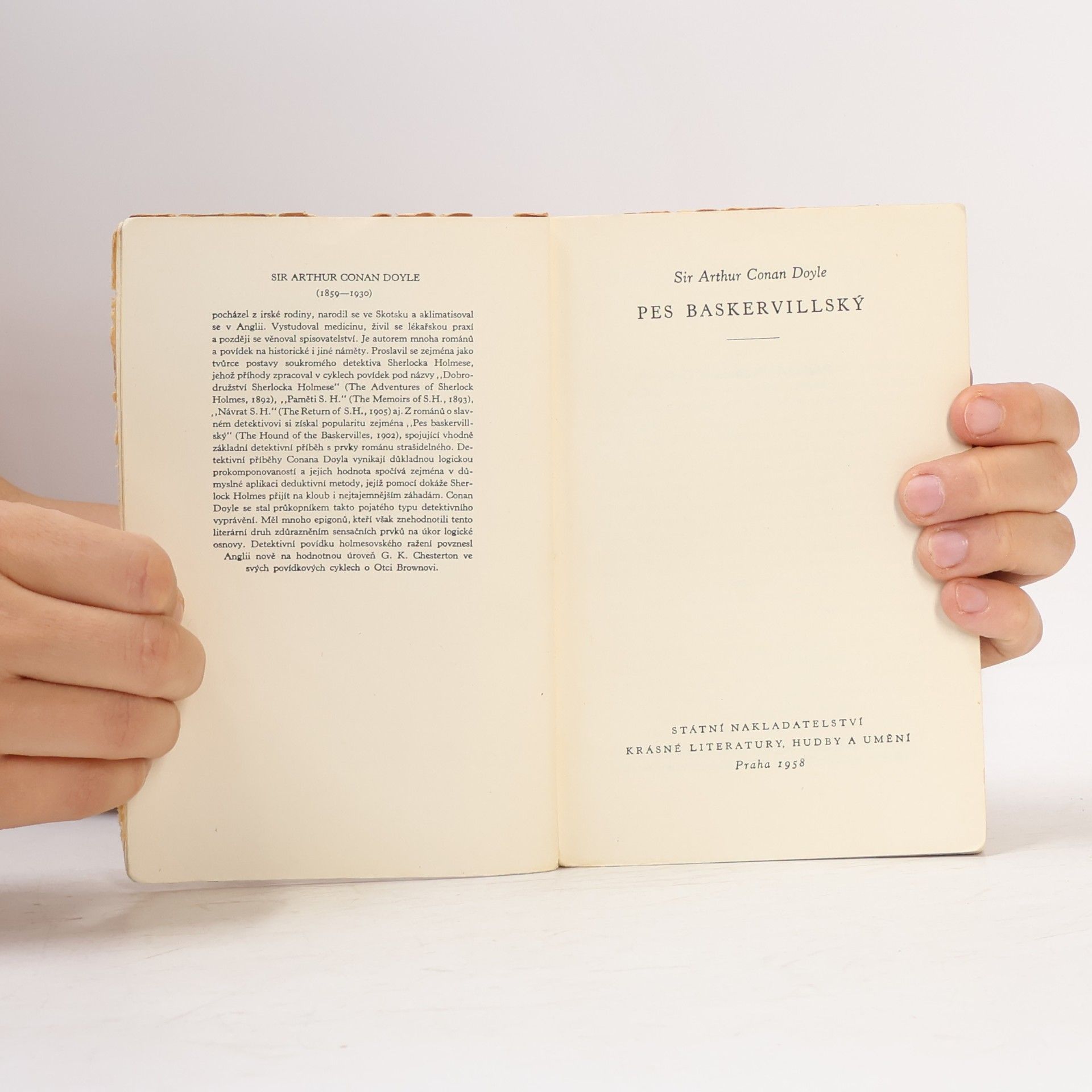 Arthur Conan Doyle Pes baskervillský