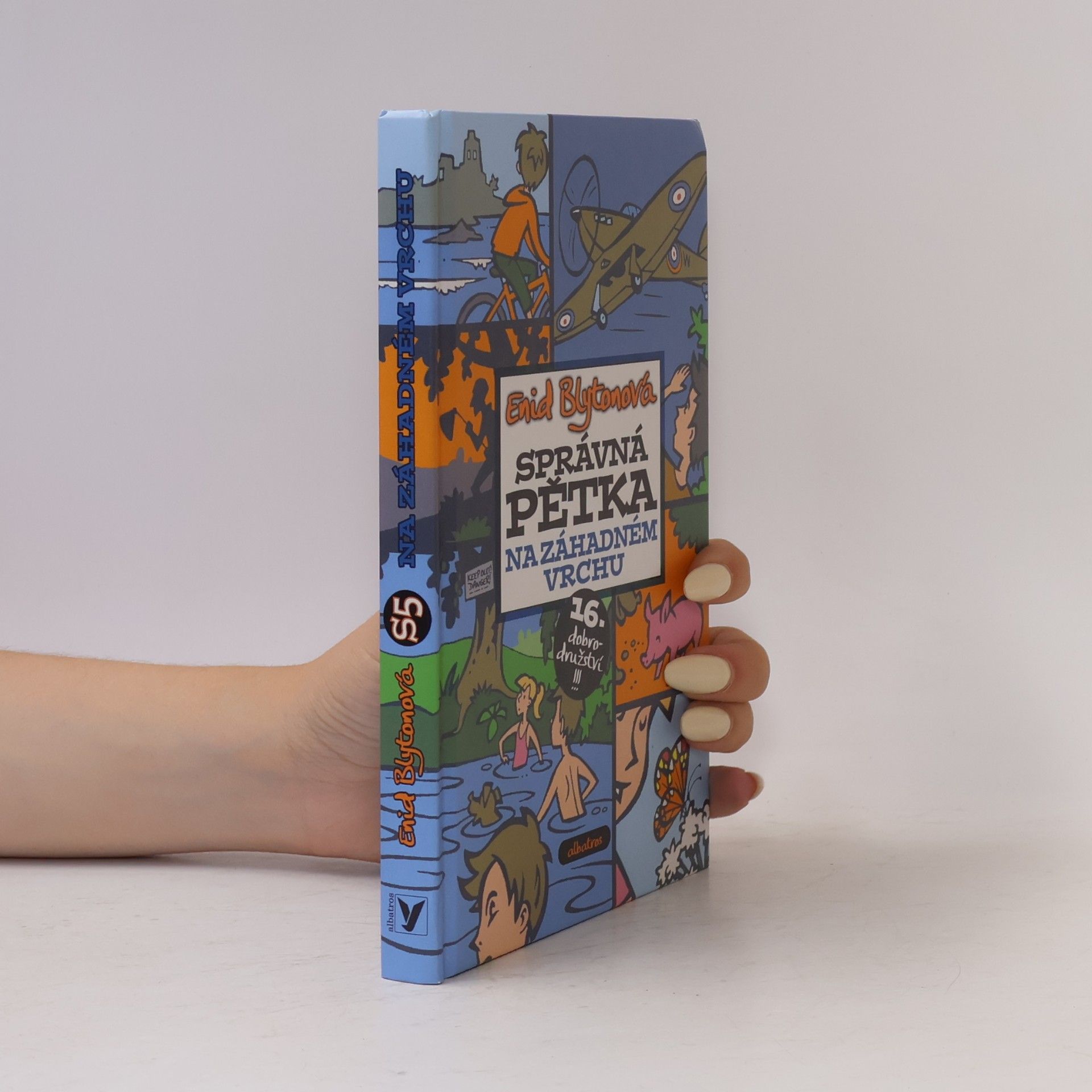 Enid Blyton Správná pětka. Na záhadném vrchu