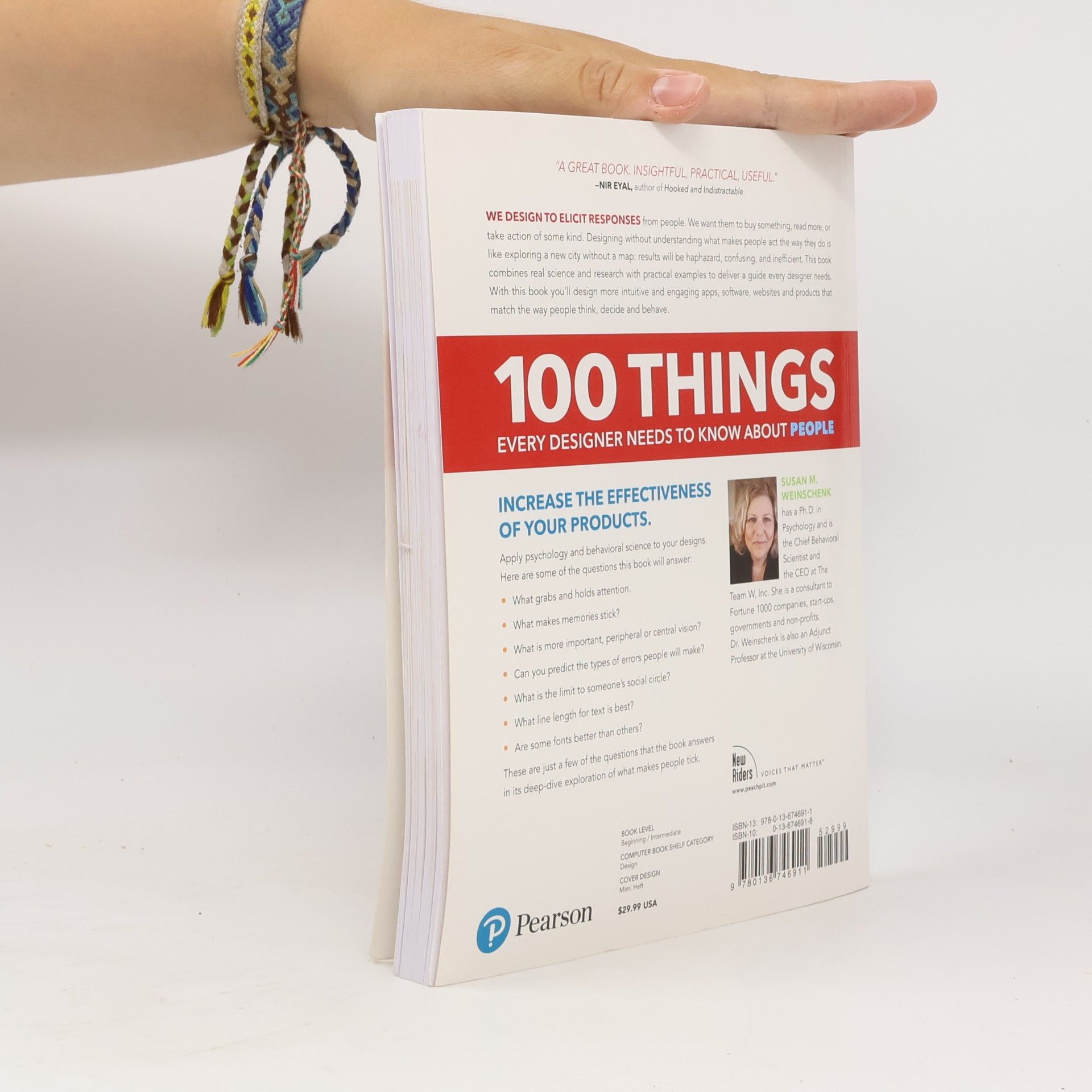 Susan Weinschenk 100 Things Every Designer Needs to Know About People