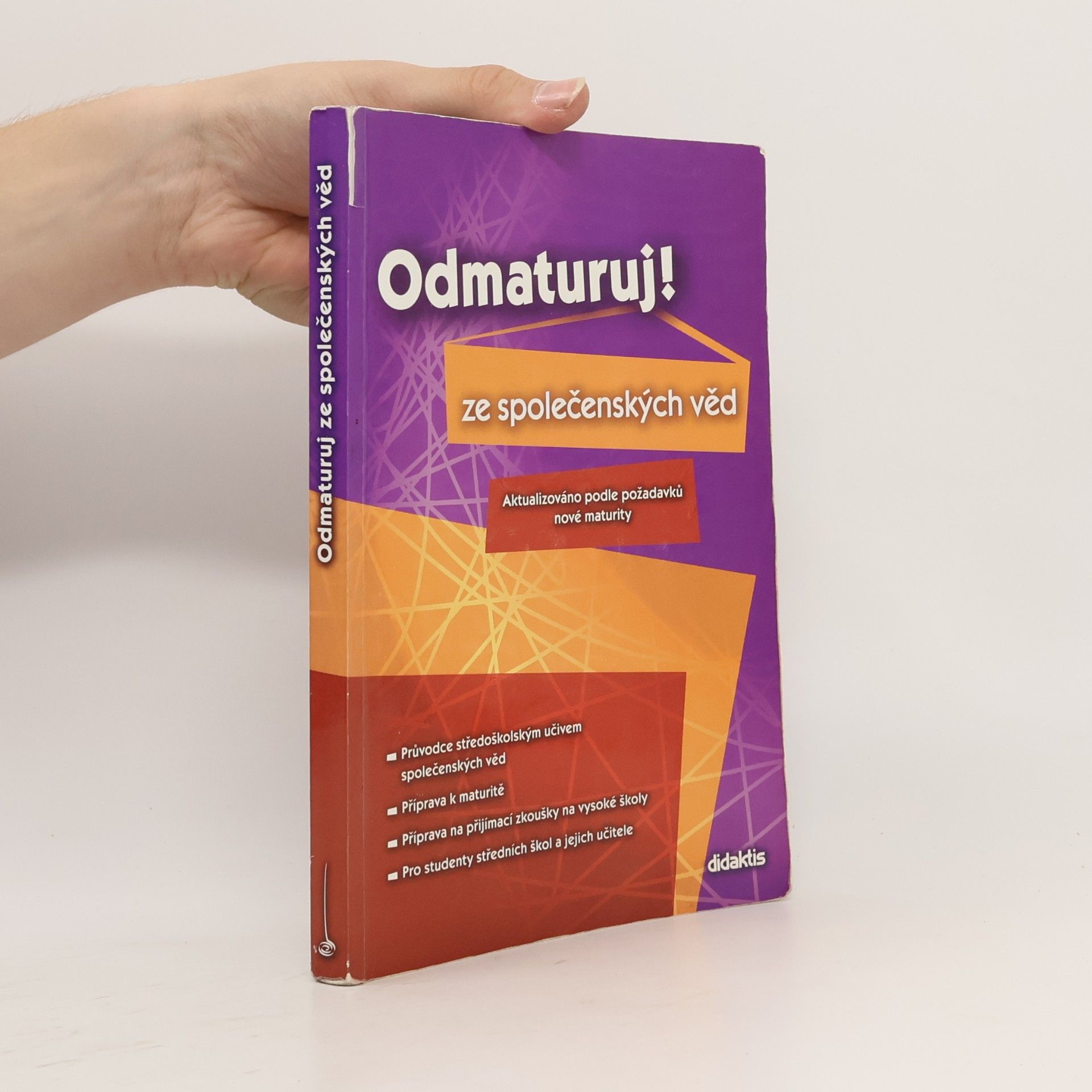 Jan Dvořák Odmaturuj! ze společenských věd
