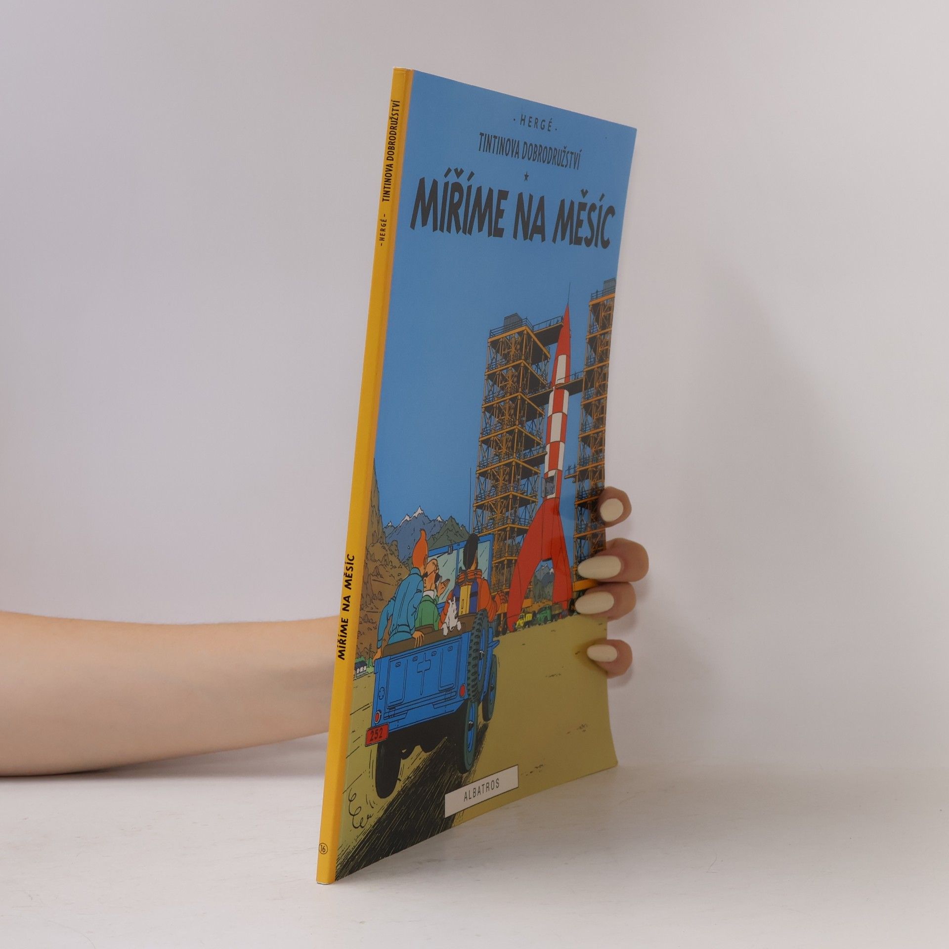 Hergé Míříme na Měsíc
