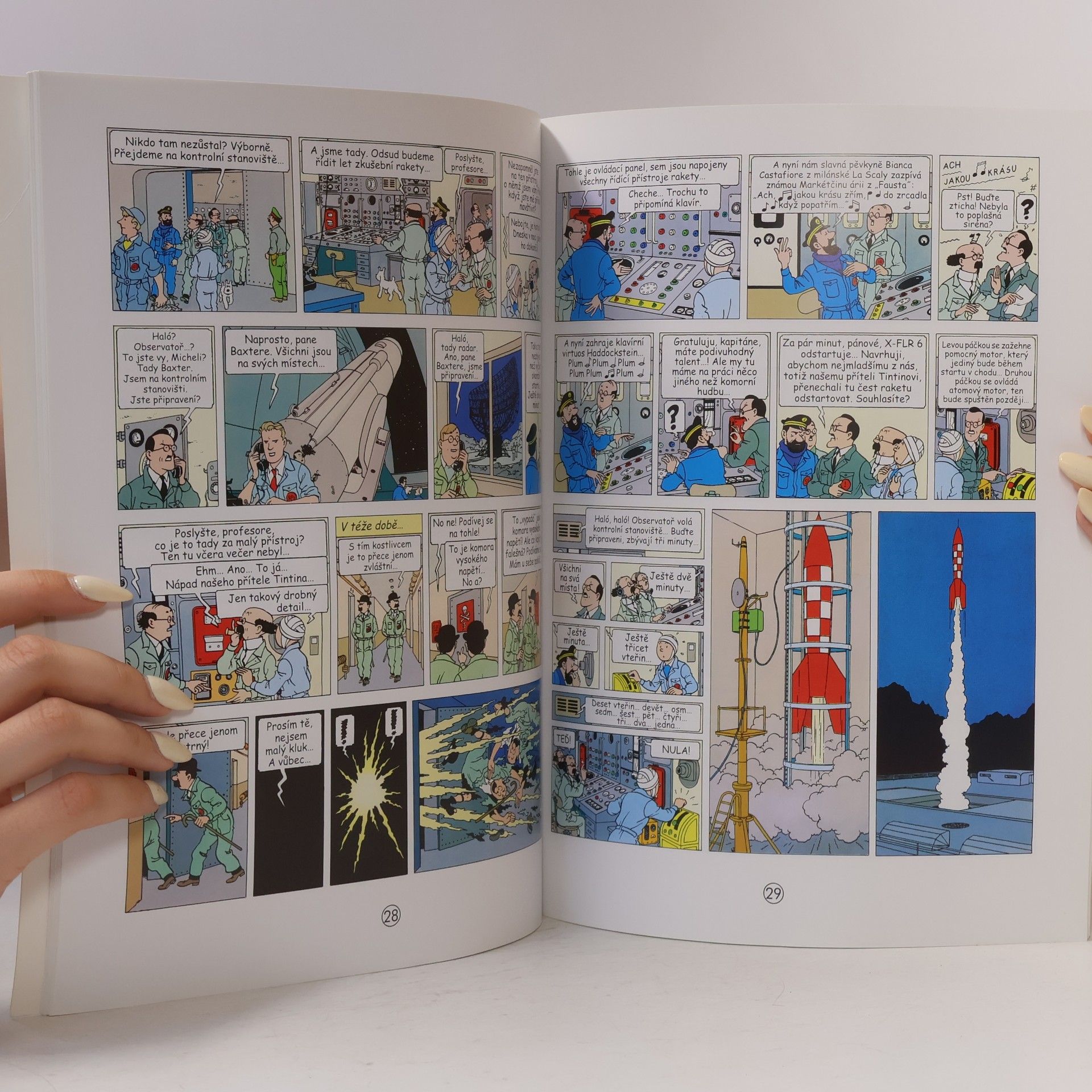 Hergé Míříme na Měsíc