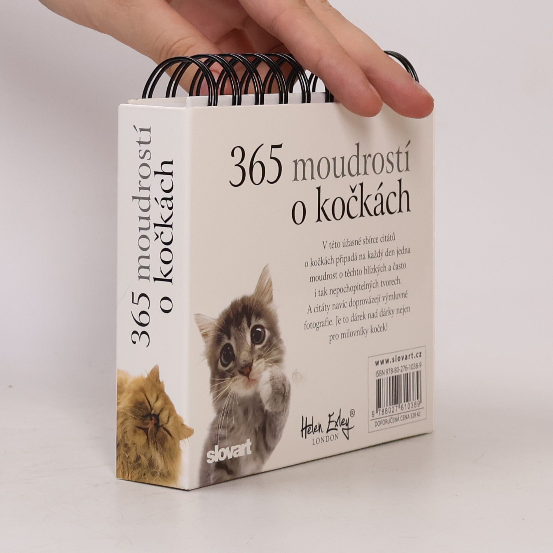 Helen Exley 365 moudrostí o kočkách. Citáty na každý den