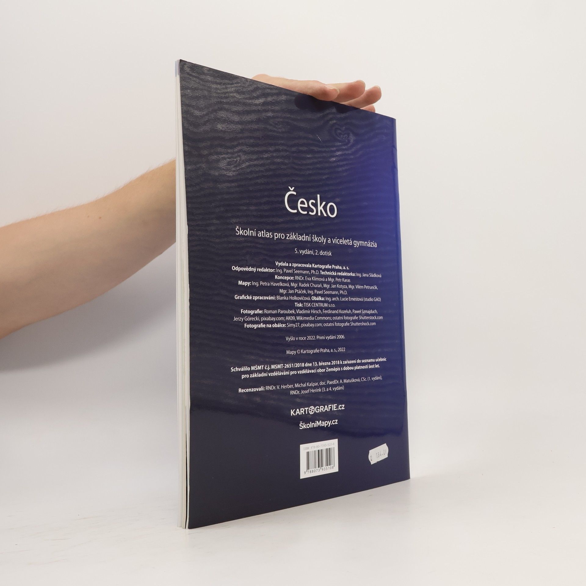 Autorenkollektiv Česko: školní atlas pro základní školy a víceletá gymnázia