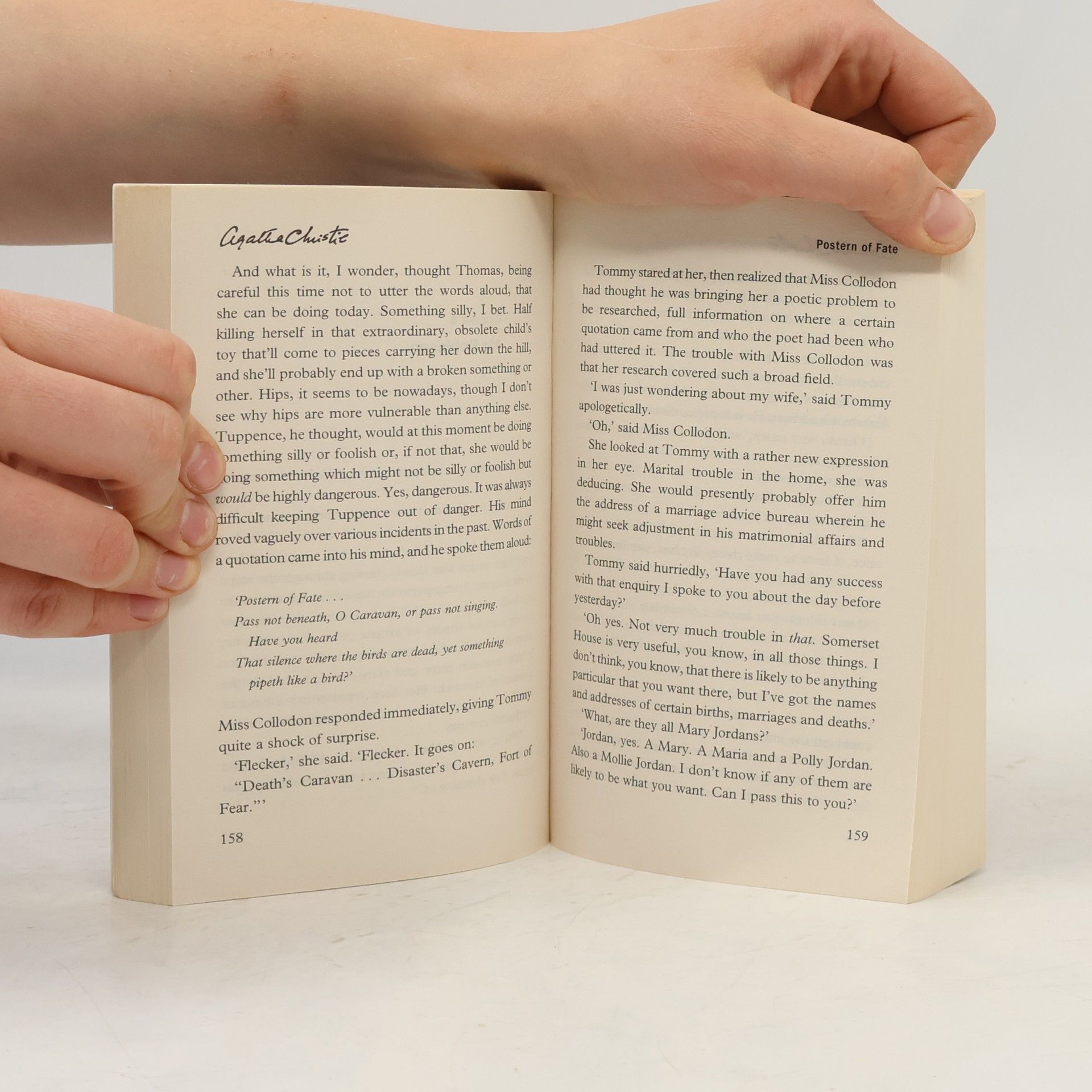 Agatha Christie Postern of fate