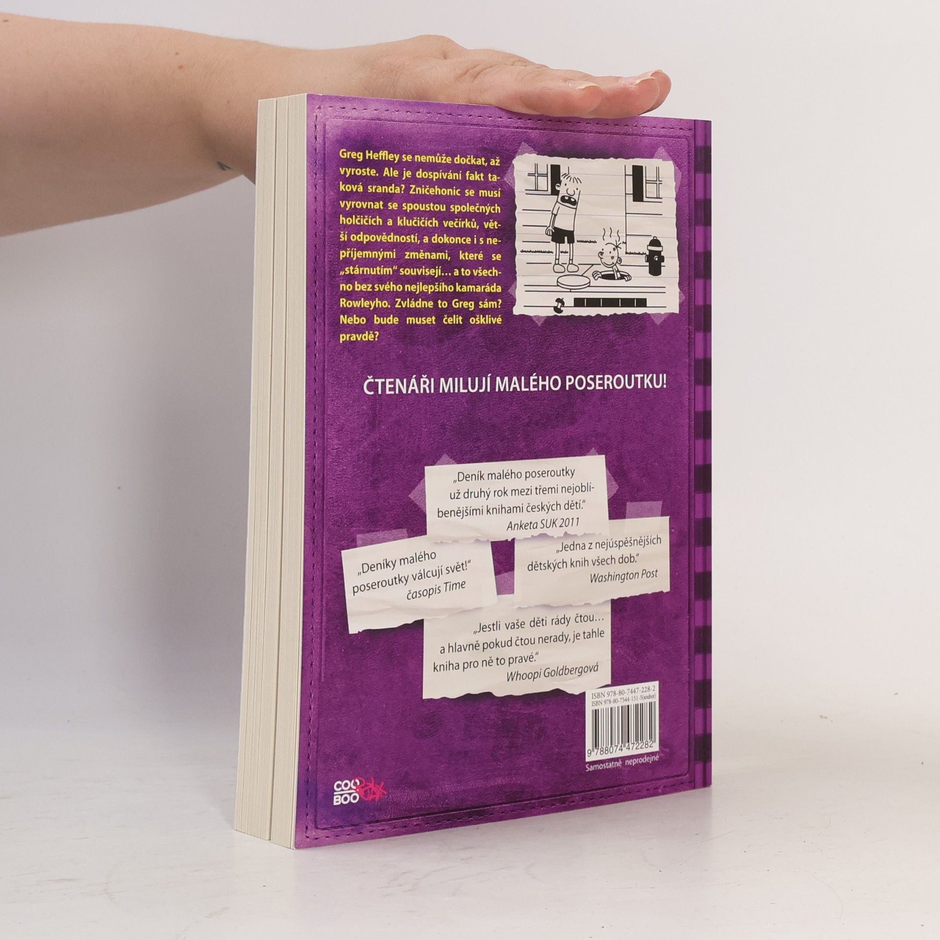 Jeff Kinney Deník malého poseroutky 5. Ošklivá pravda