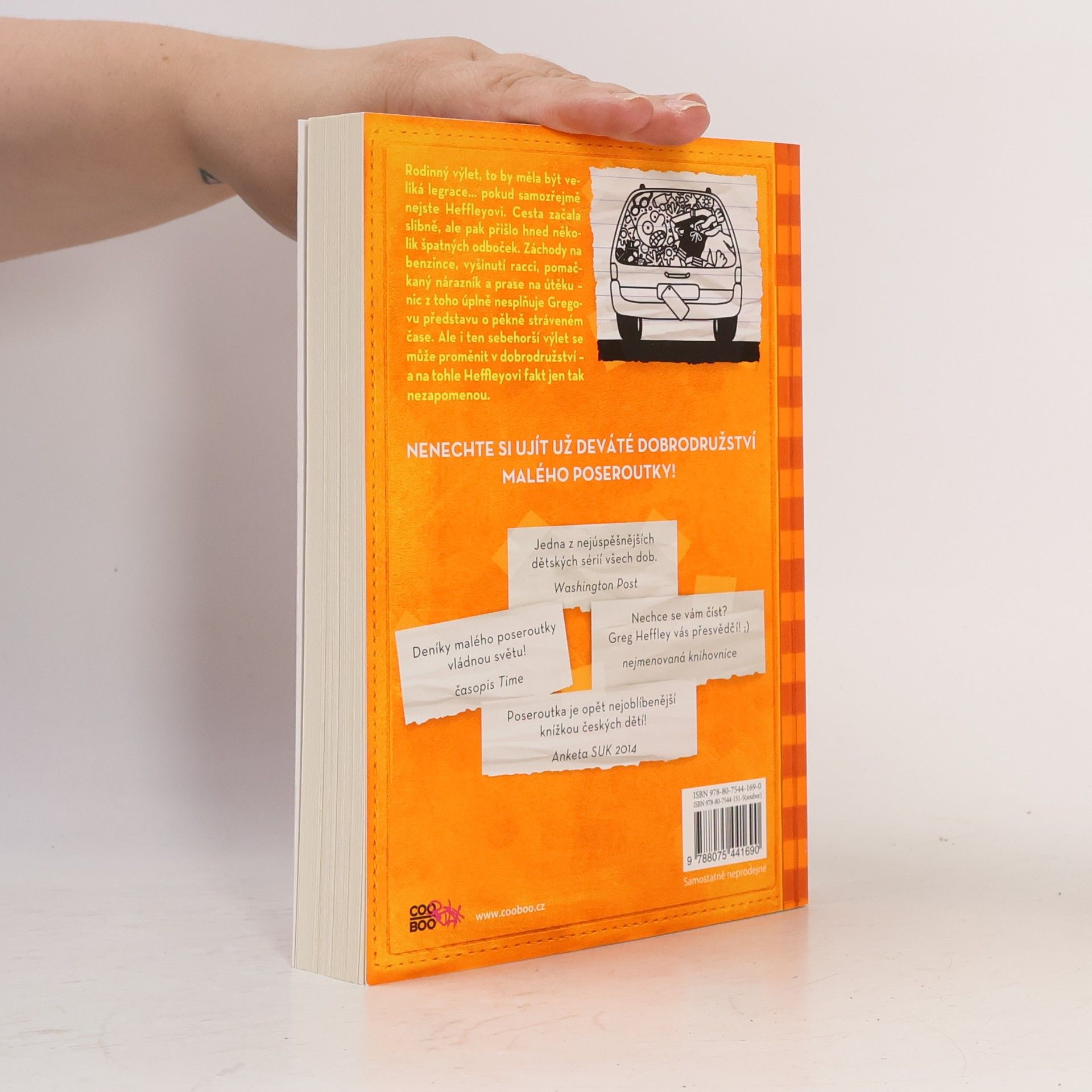 Jeff Kinney Deník malého poseroutky 9. Výlet za všechny peníze