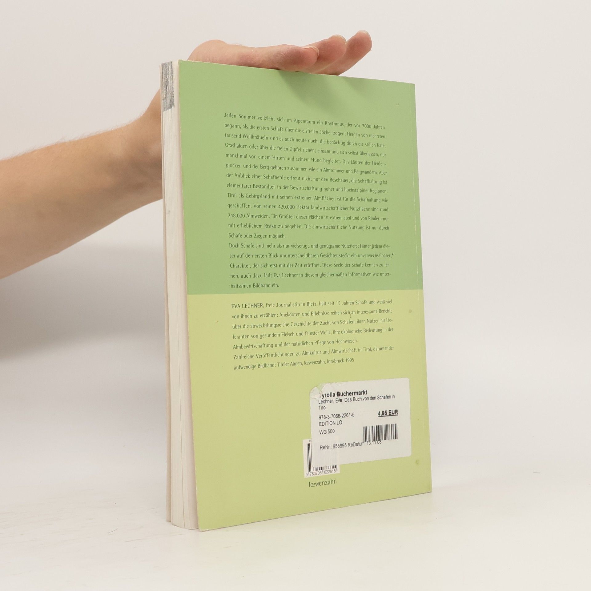 Eva Lechner Das Buch von den Schafen in Tirol