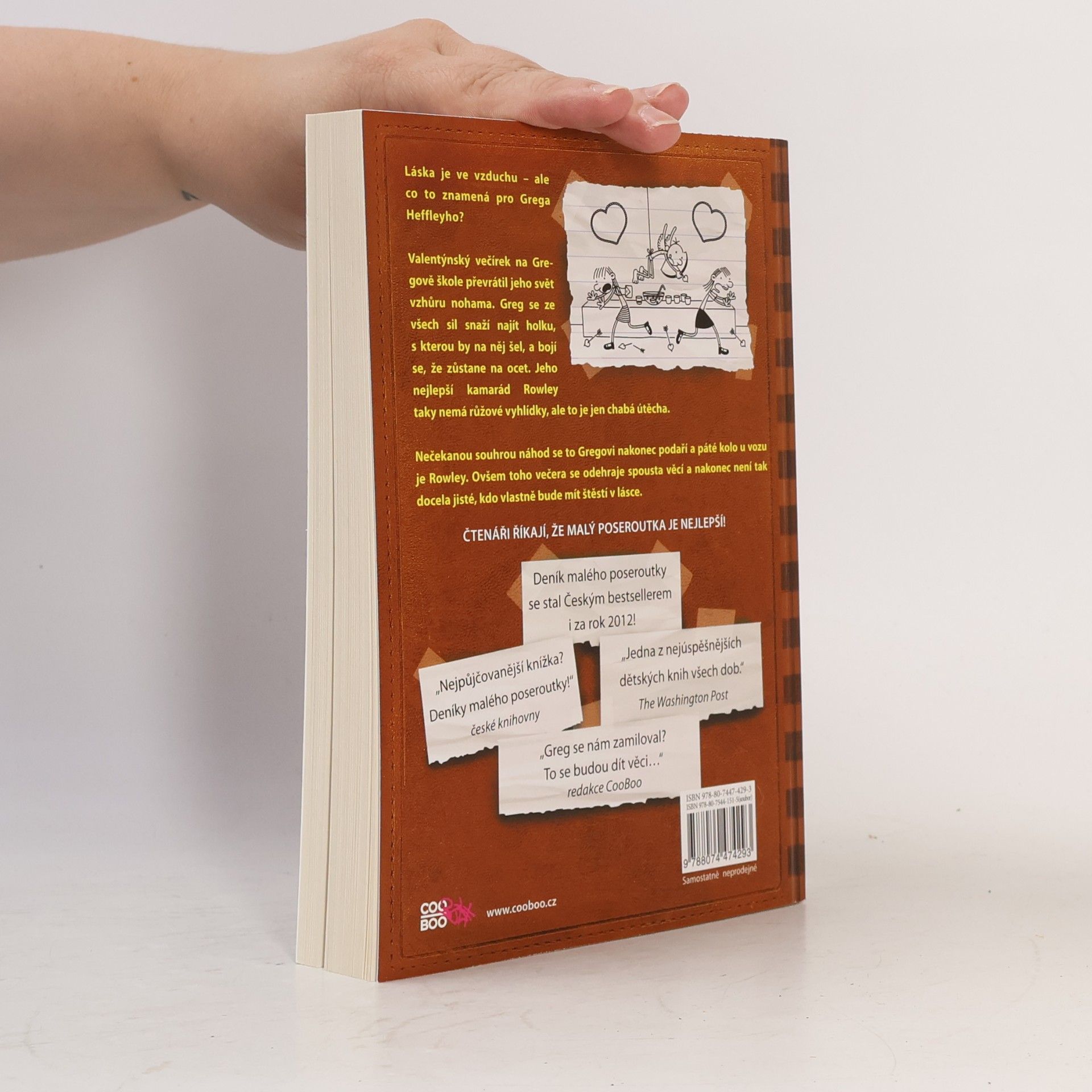Jeff Kinney Deník malého poseroutky 7. Páté kolo u vozu
