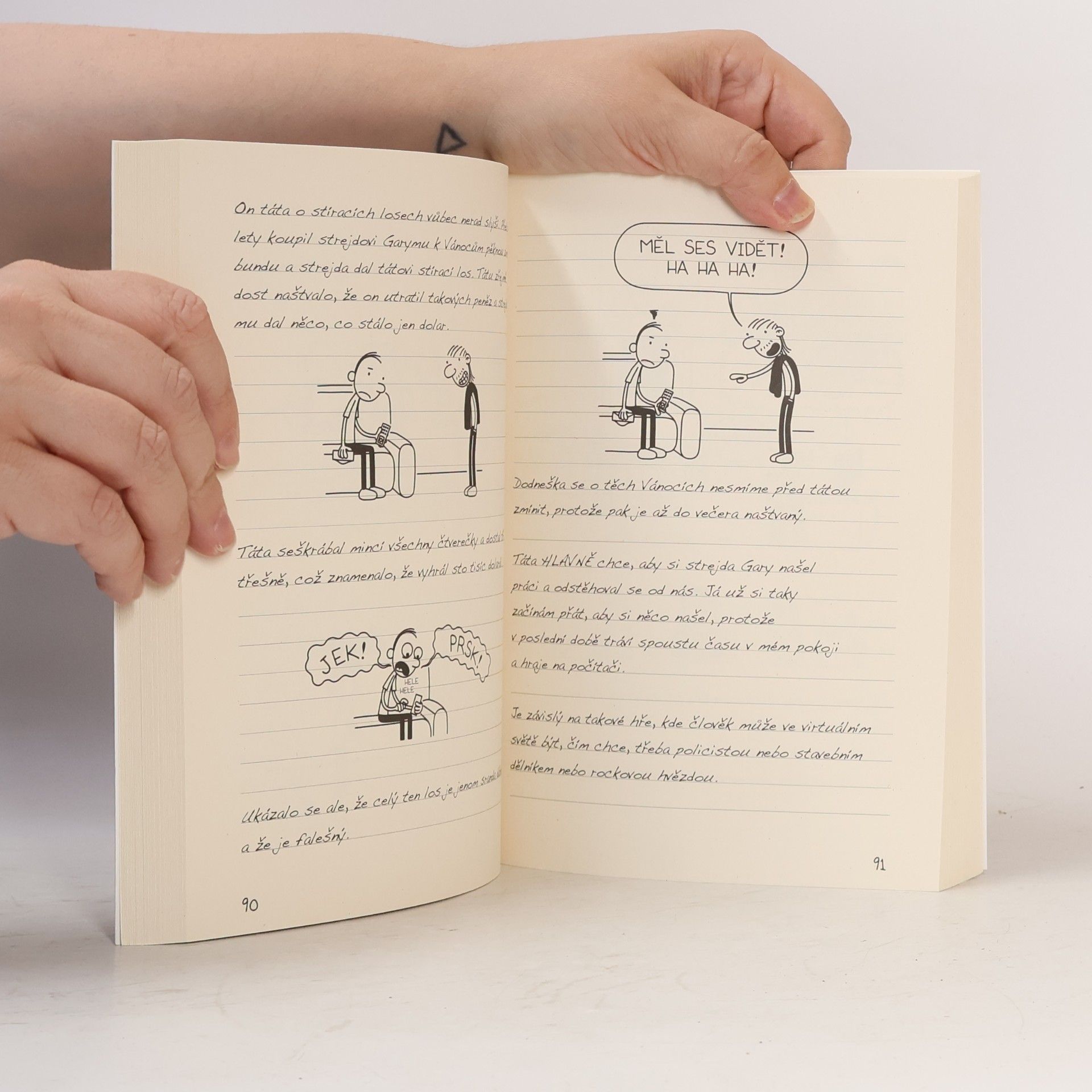 Jeff Kinney Deník malého poseroutky 7. Páté kolo u vozu