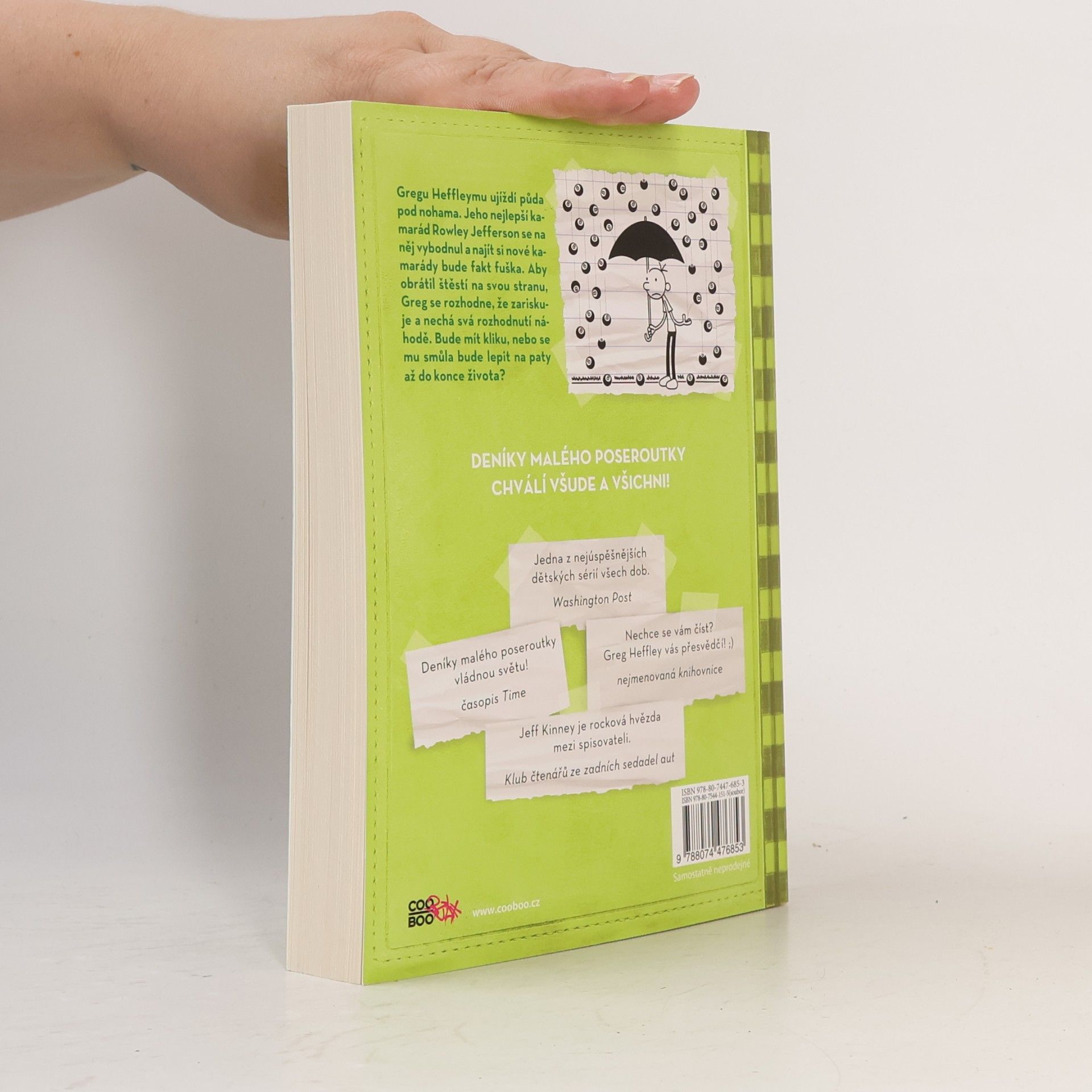 Jeff Kinney Deník malého poseroutky 8. Fakt smůla