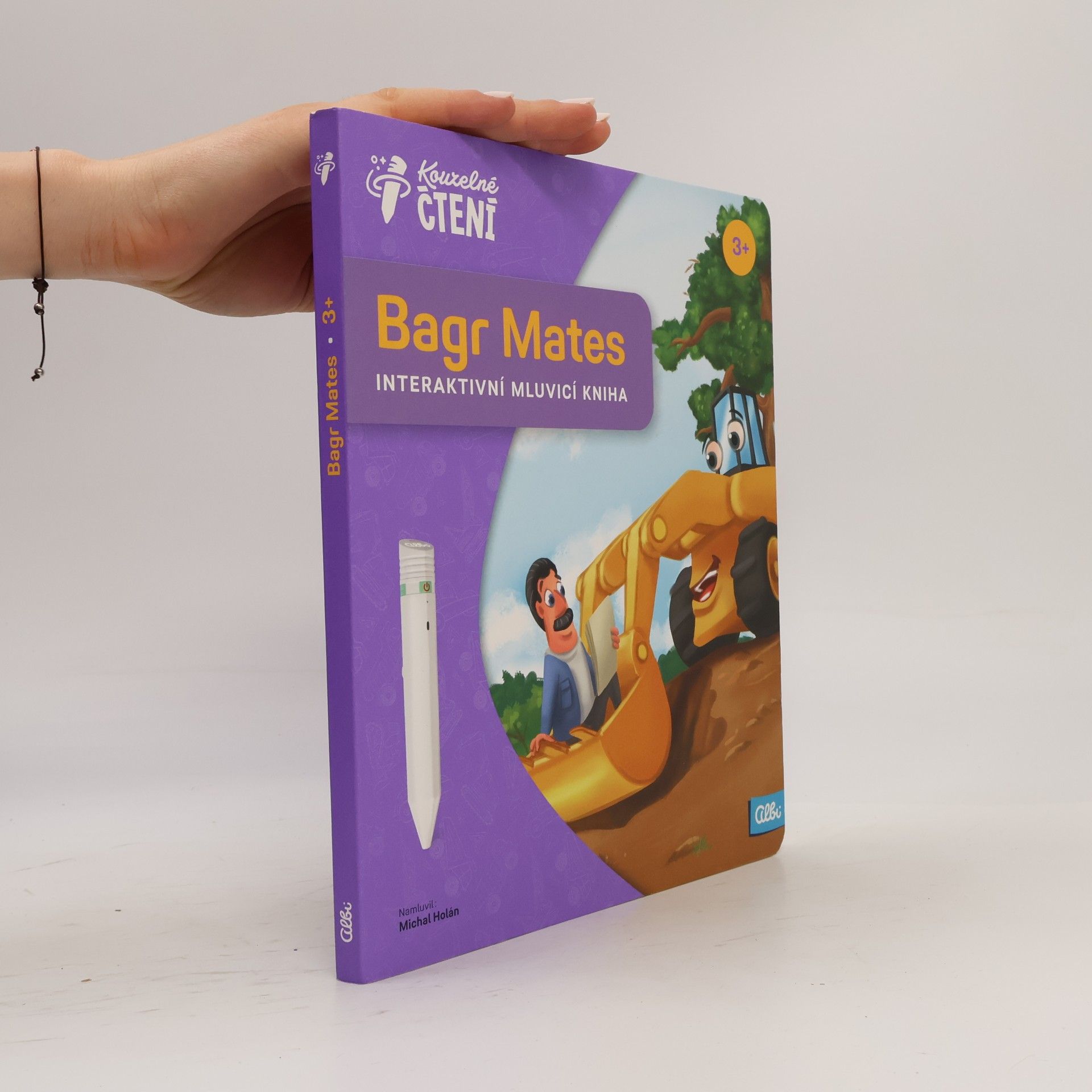 Bagr Mates. Interaktivní mluvicí kniha