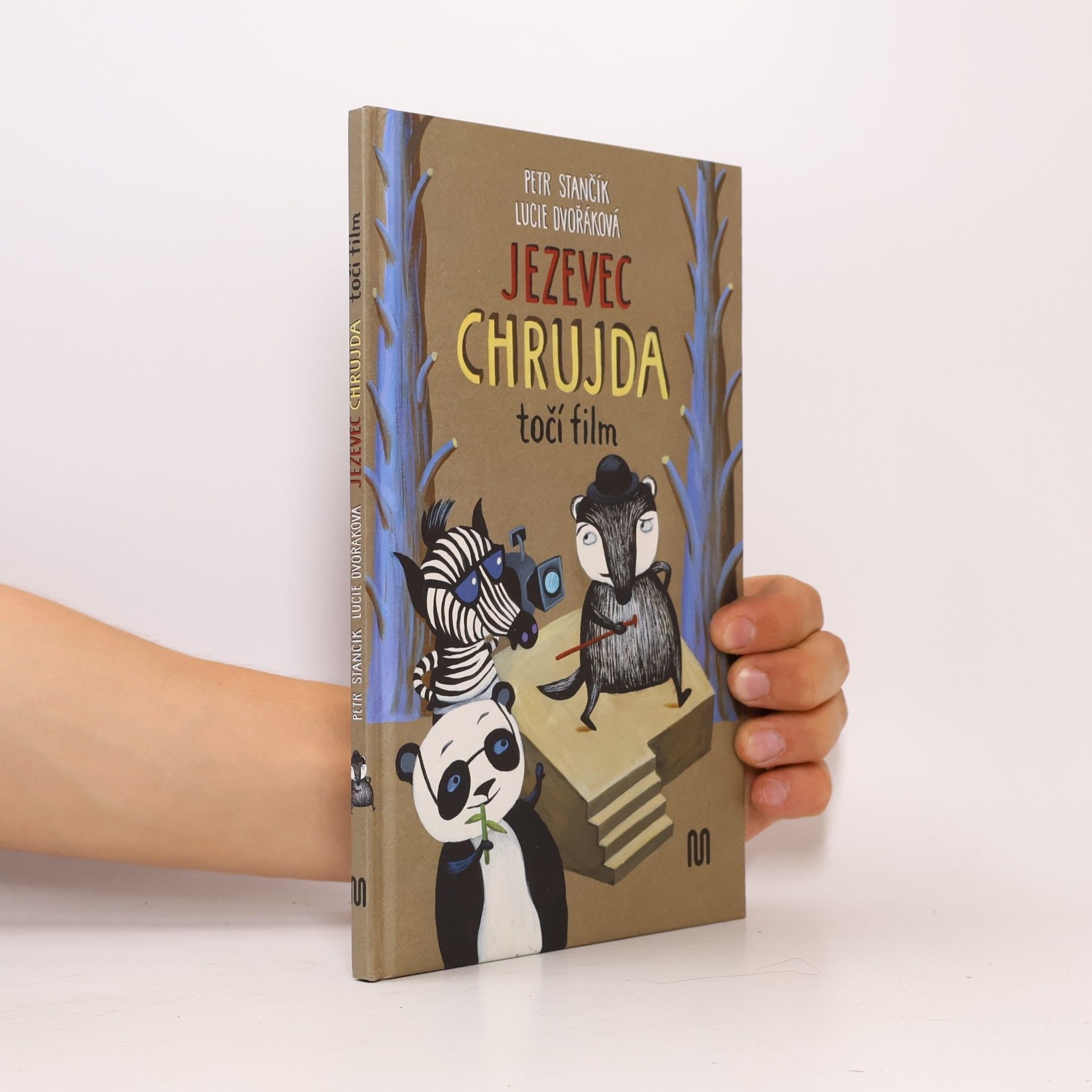 Lucie Dvořáková Jezevec Chrujda točí film