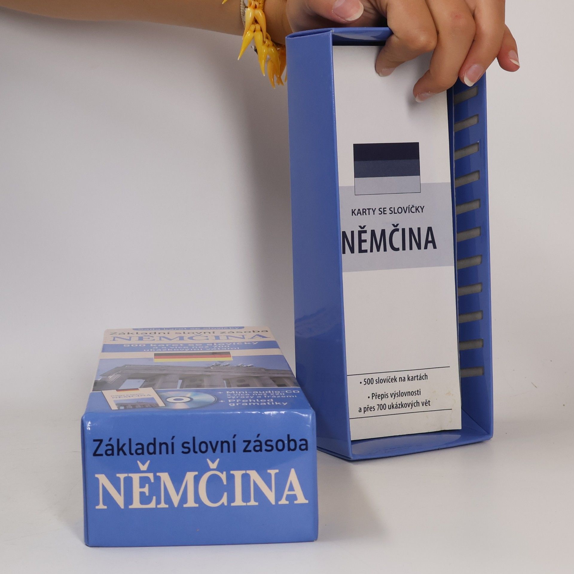 Kolektív autorov Základní slovní zásoba. Němčina. 500 karet se slovíčky a s více než 700 ukázkovými větami