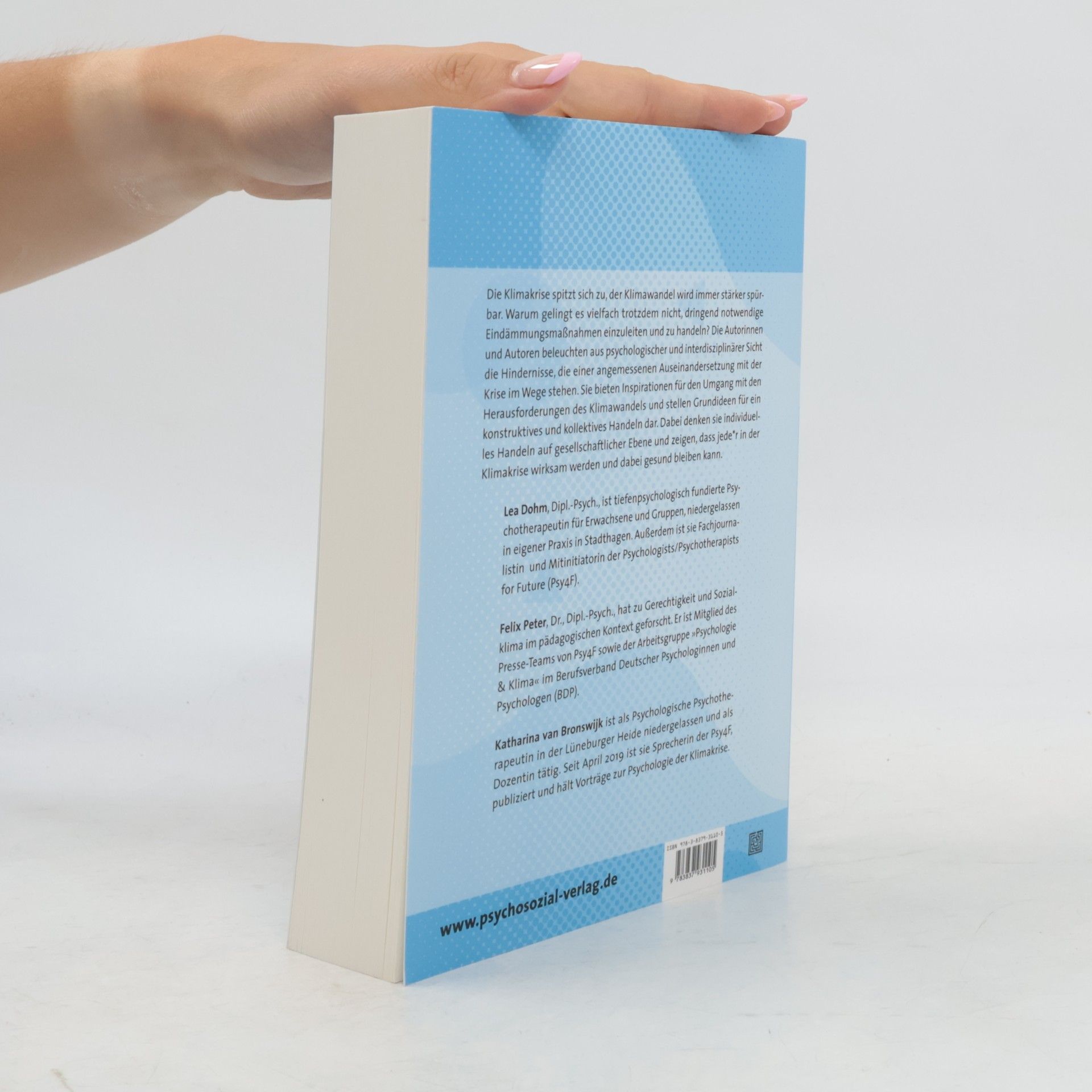 Lea Dohm Climate Action - Psychologie der Klimakrise
