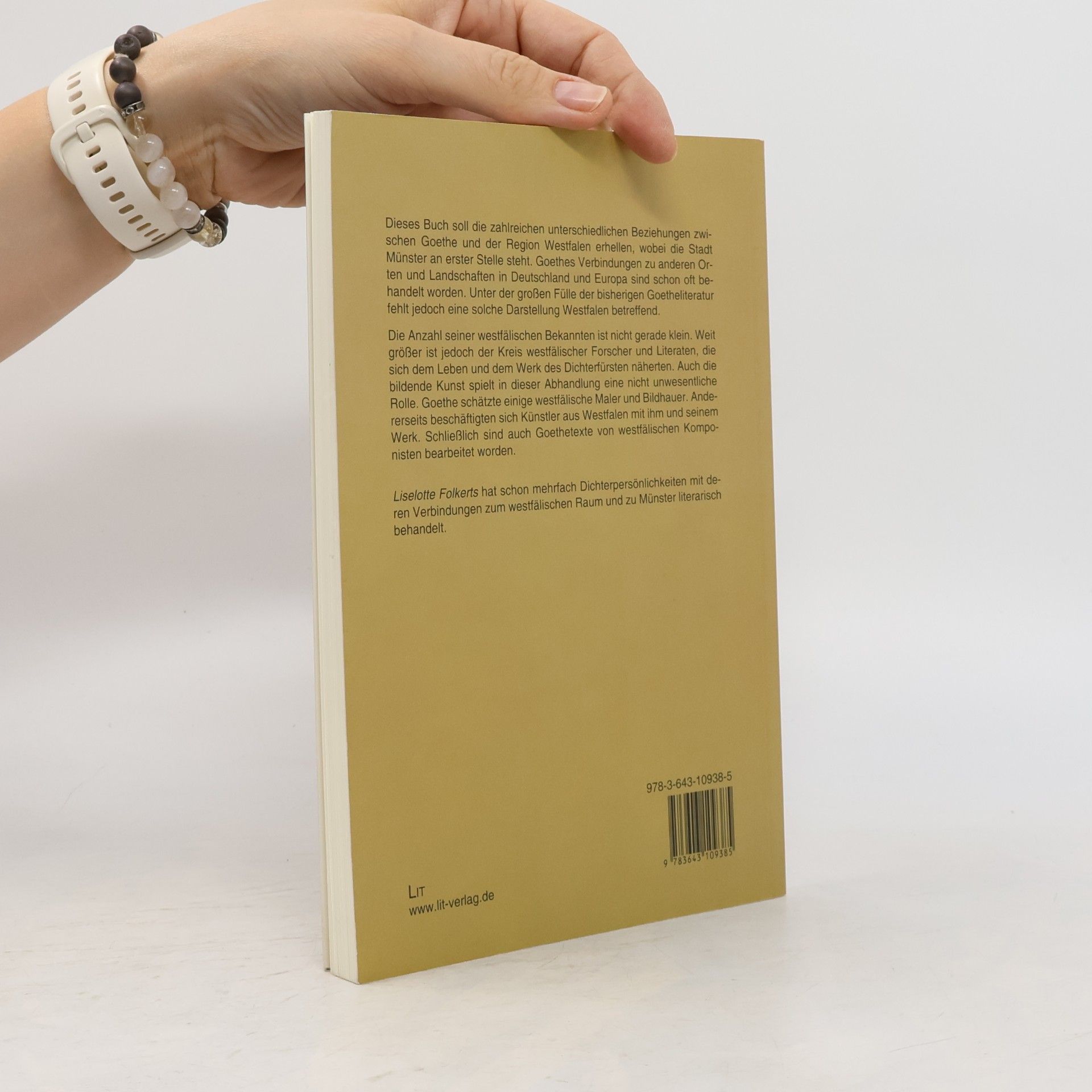 Liselotte Folkerts Goethe in Westfalen