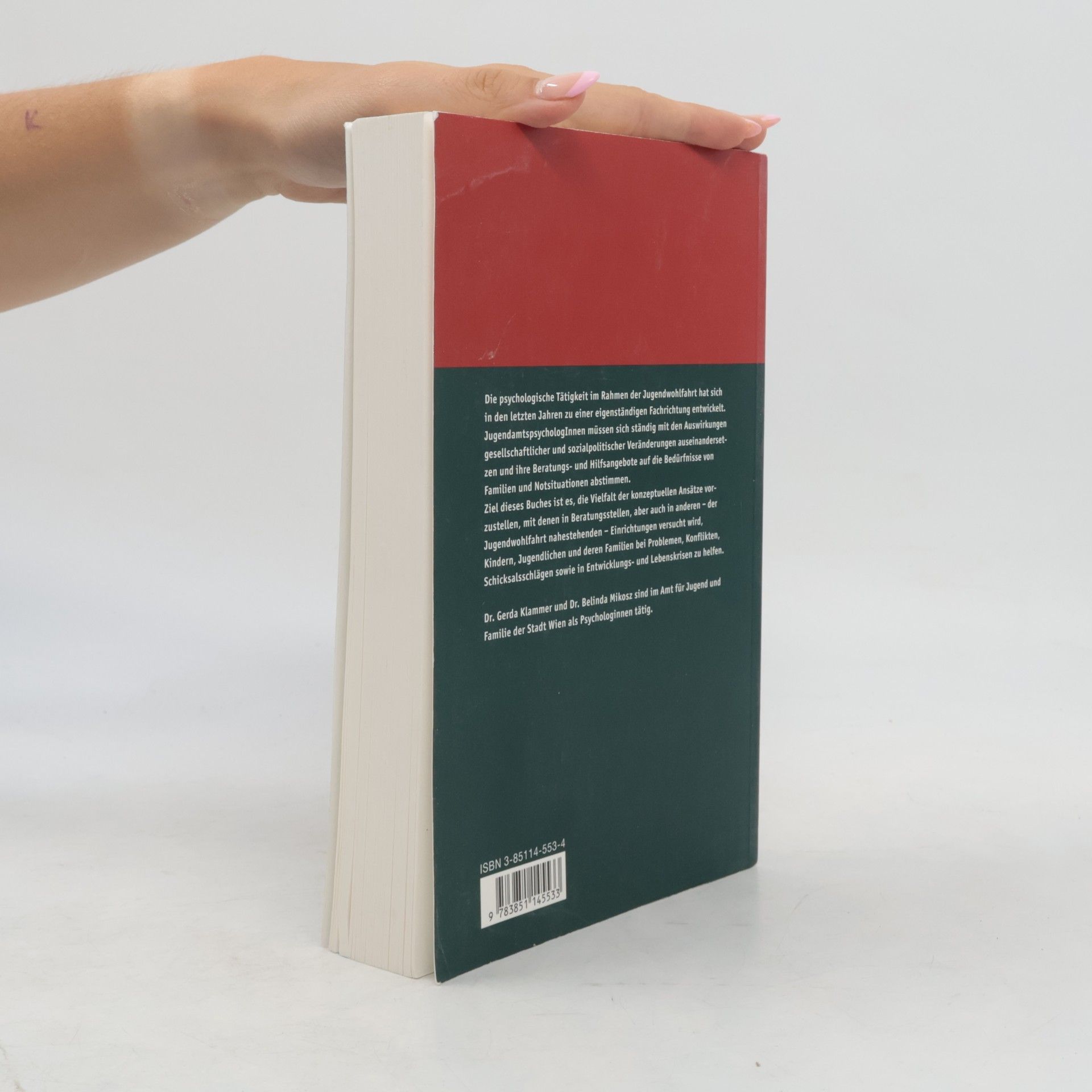 Gerda Klammer Psychologie in der Jugendwohlfahrt