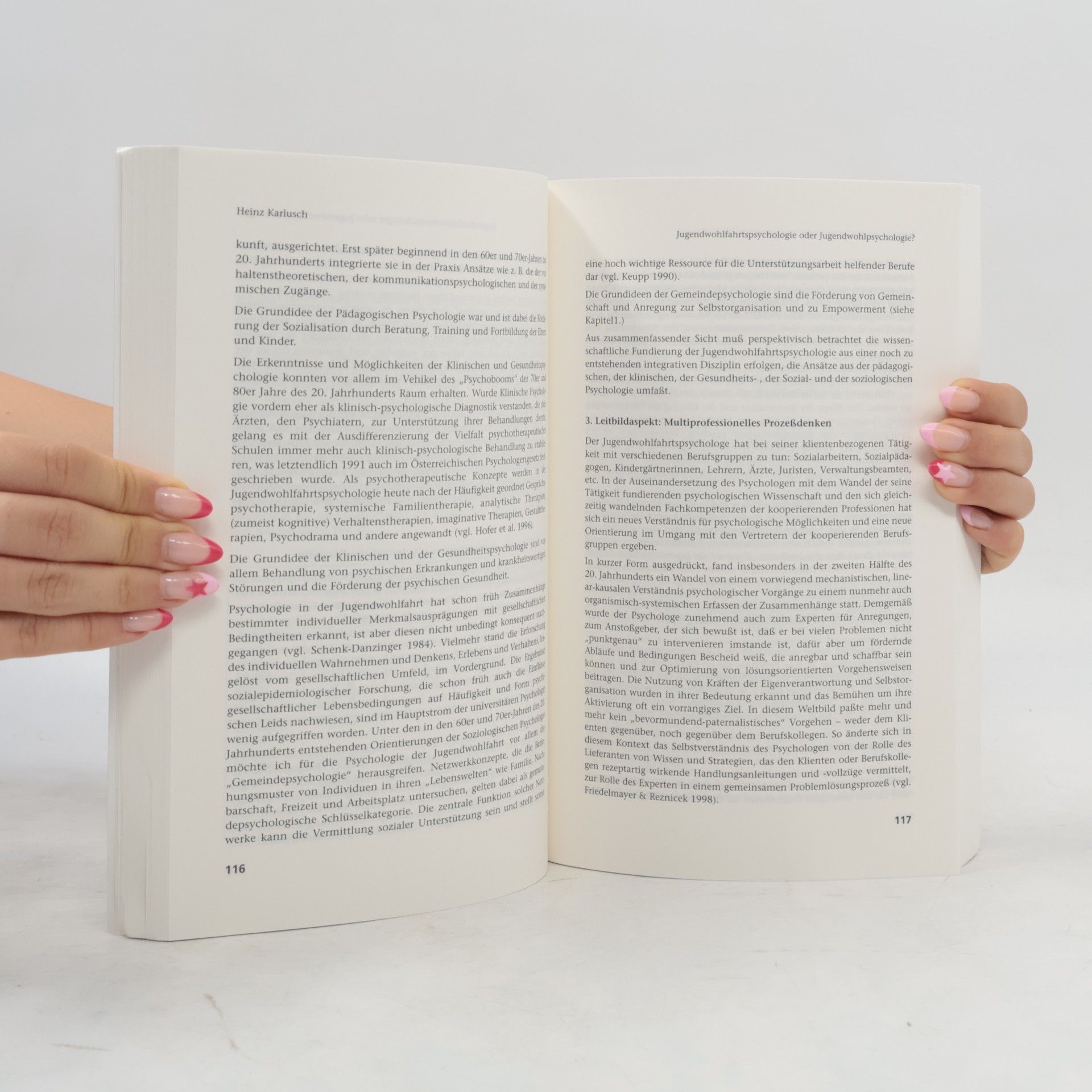 Gerda Klammer Psychologie in der Jugendwohlfahrt