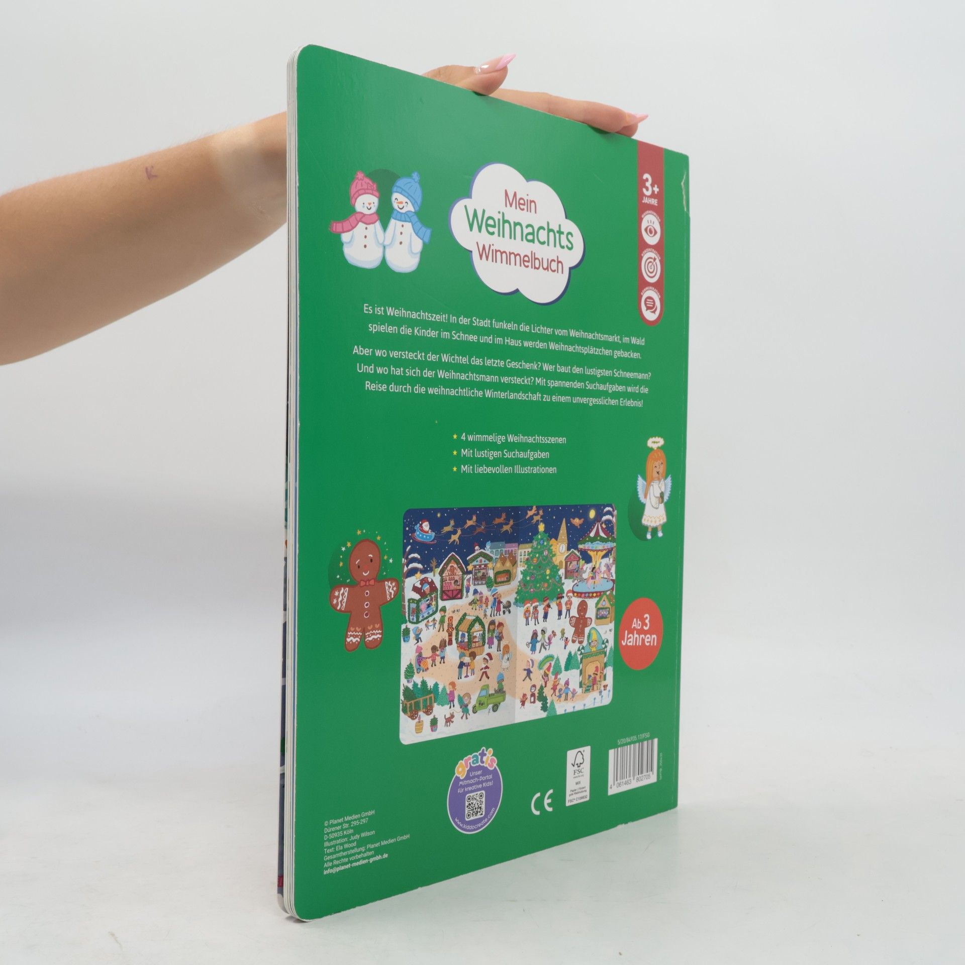 Autorenkollektiv Mein Weihnachts-Wimmelbuch