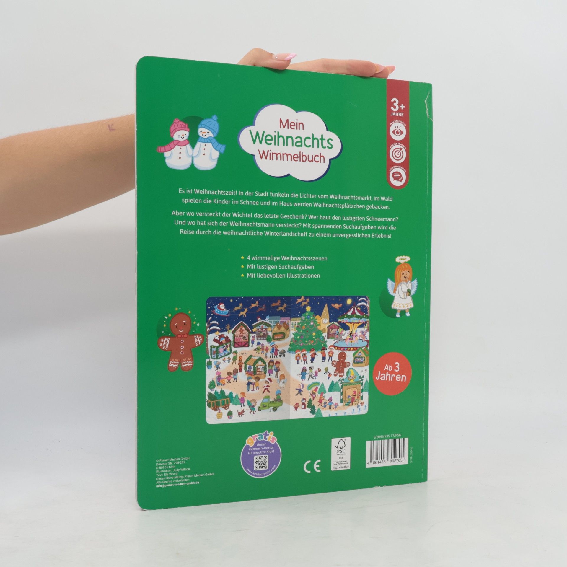 Autorenkollektiv Mein Weihnachts-Wimmelbuch