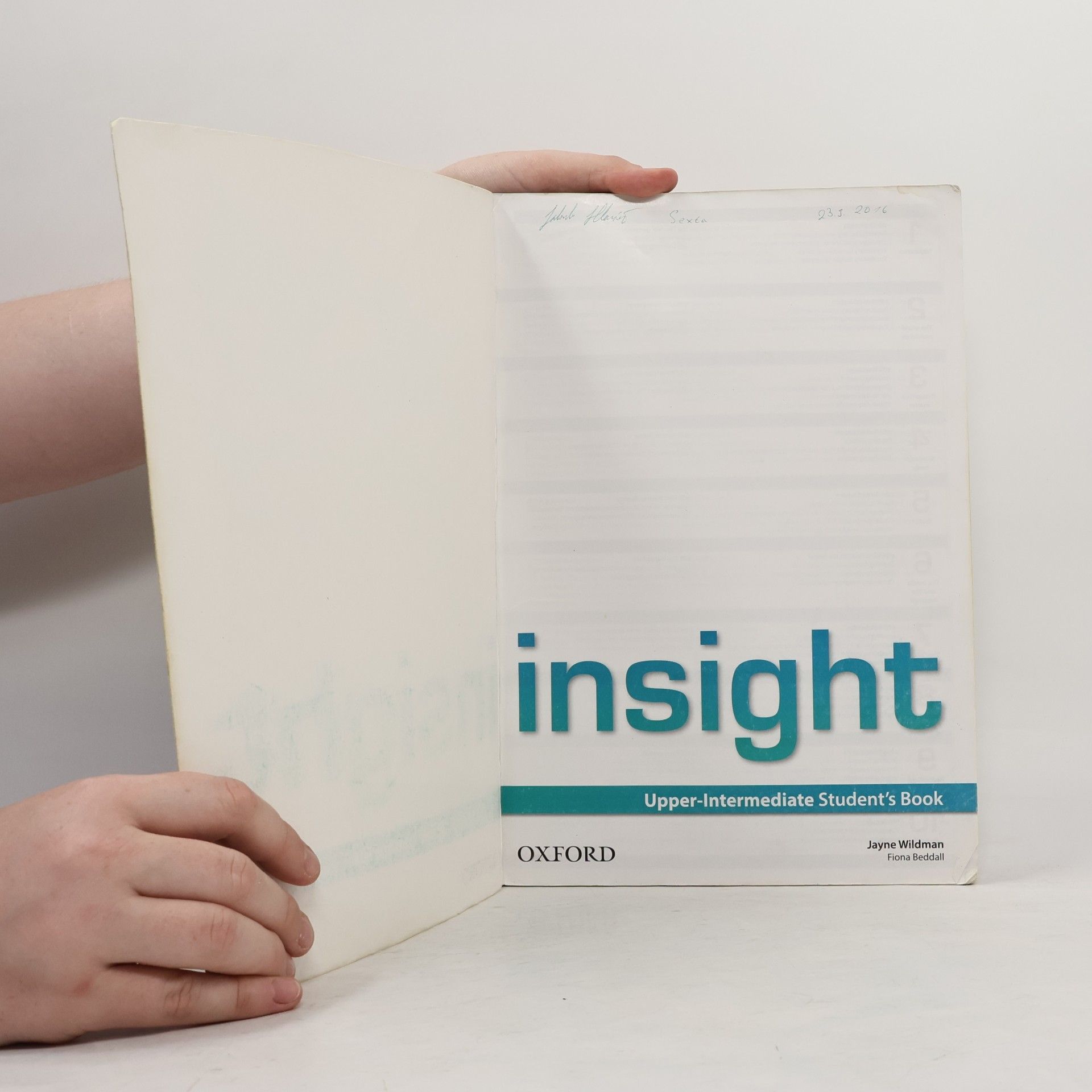 Autores varios Insight. Upper-Intermediate Student's Book