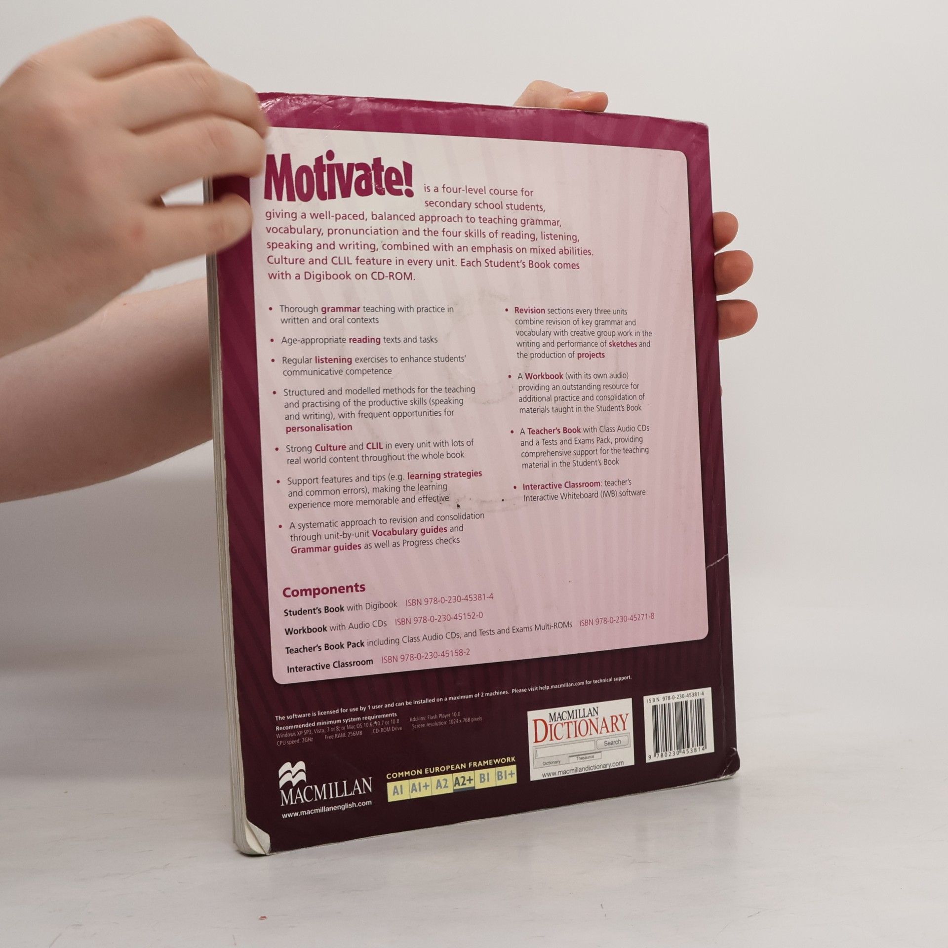 Patricia Reilly Motivate! Level 3: Student's Book + Workbook
