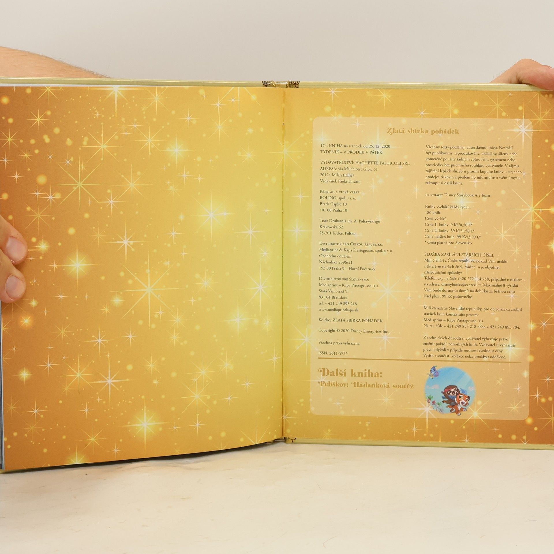 Walt Disney Zlatá sbírka pohádek 174. Kámoši hafíci : Vánoční mopslíci