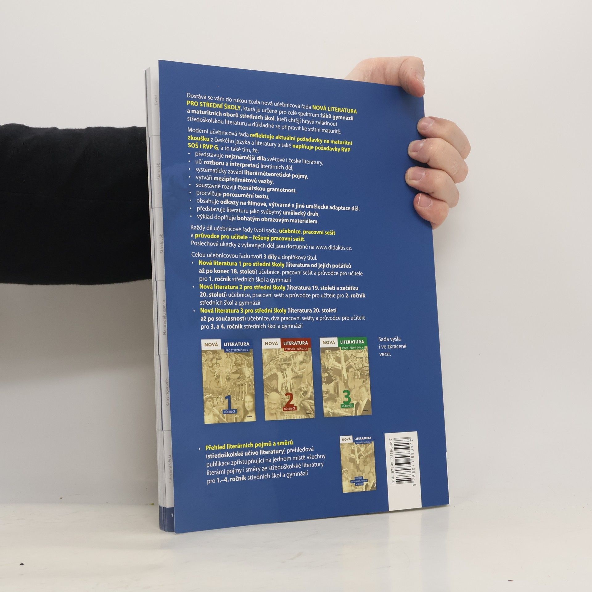 Lukáš Borovička Nová literatura pro střední školy. Učebnice 1