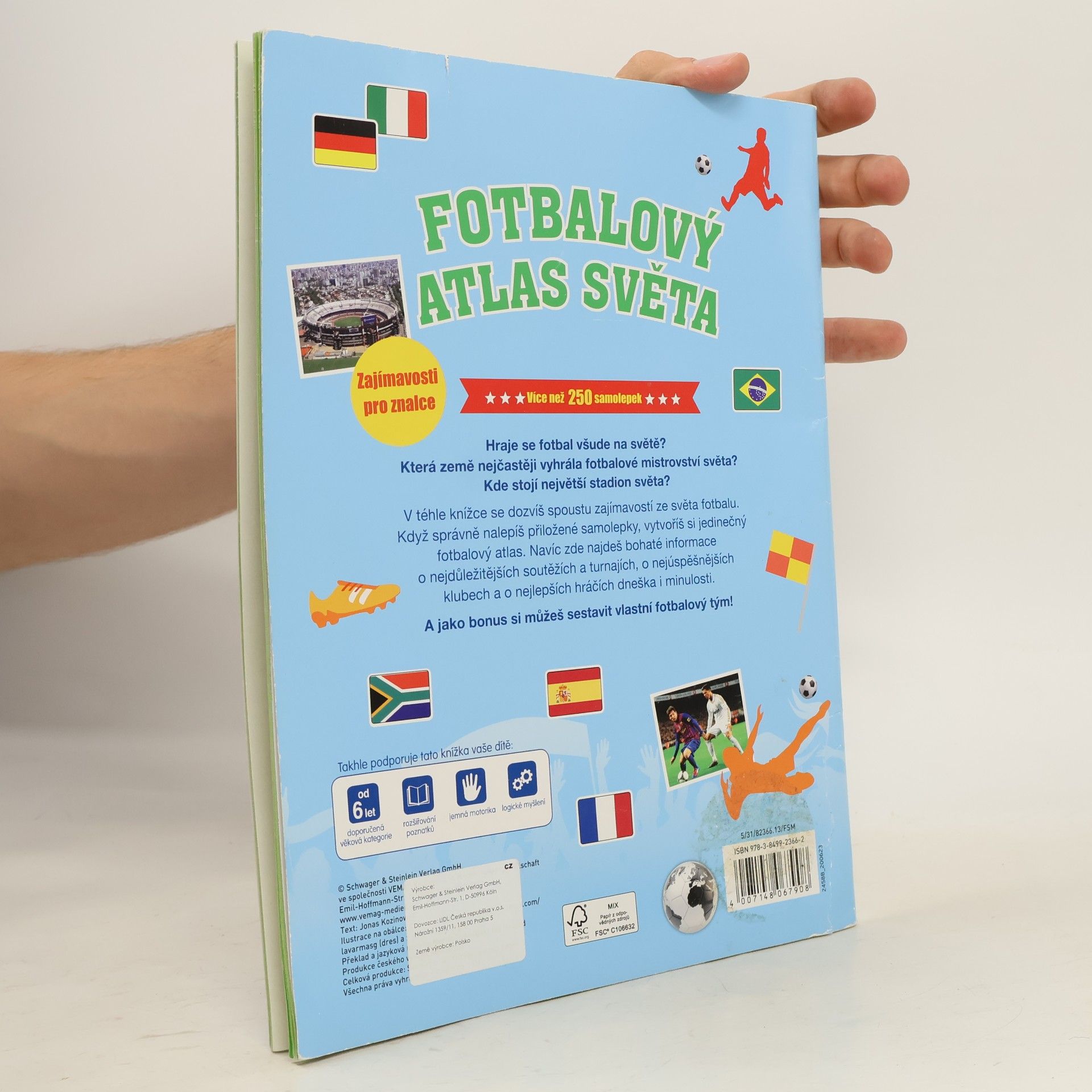 Auteurscollectief Fotbalový atlas světa