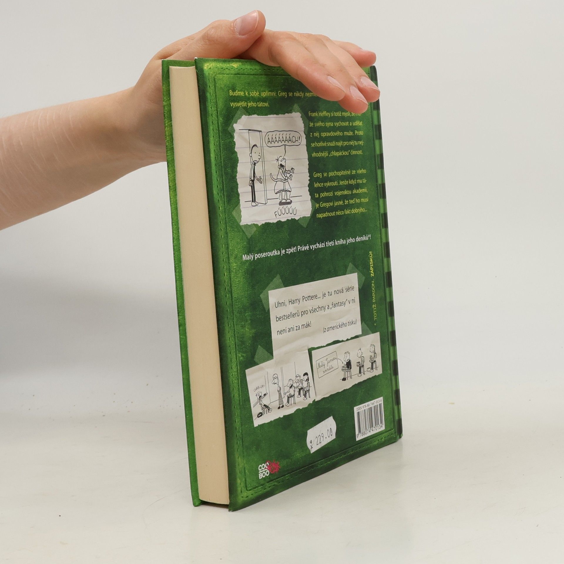 Jeff Kinney Deník malého poseroutky 3. Poslední kapka