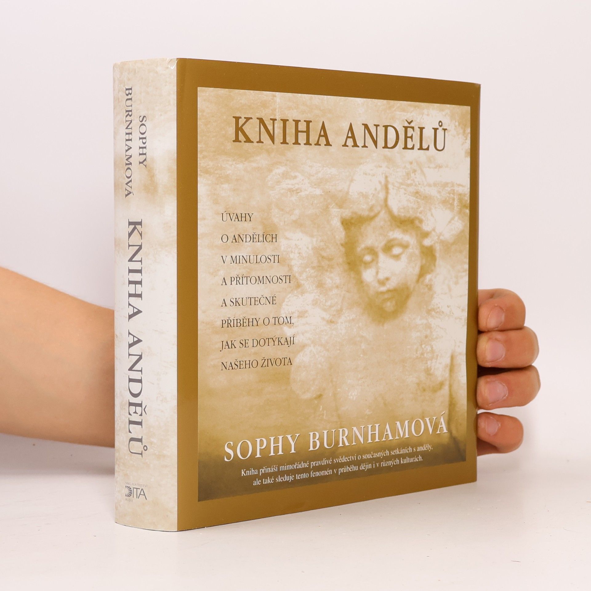 Sophy Burnham Kniha andělů : úvahy o andělích v minulosti a přítomnosti a skutečné příběhy o tom, jak se dotýkají našeho života