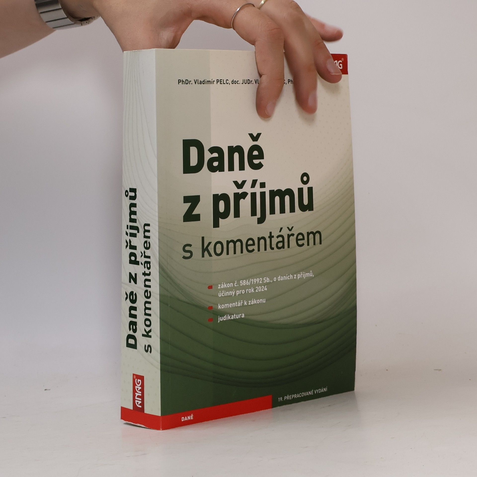 Vladimír Pelc Daně z příjmů s komentářem 2024