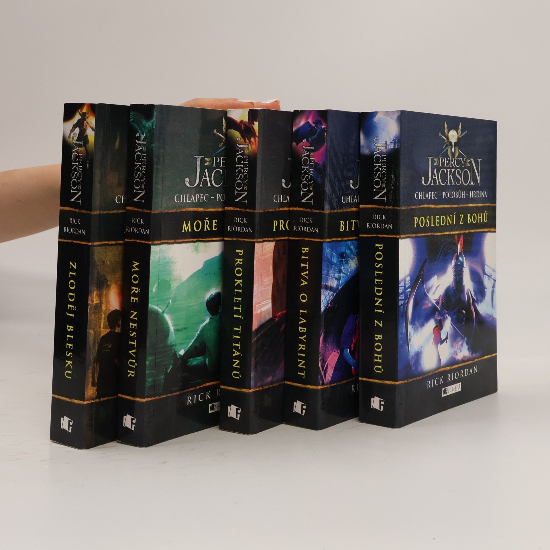 Rick Riordan Percy Jackson 1-5