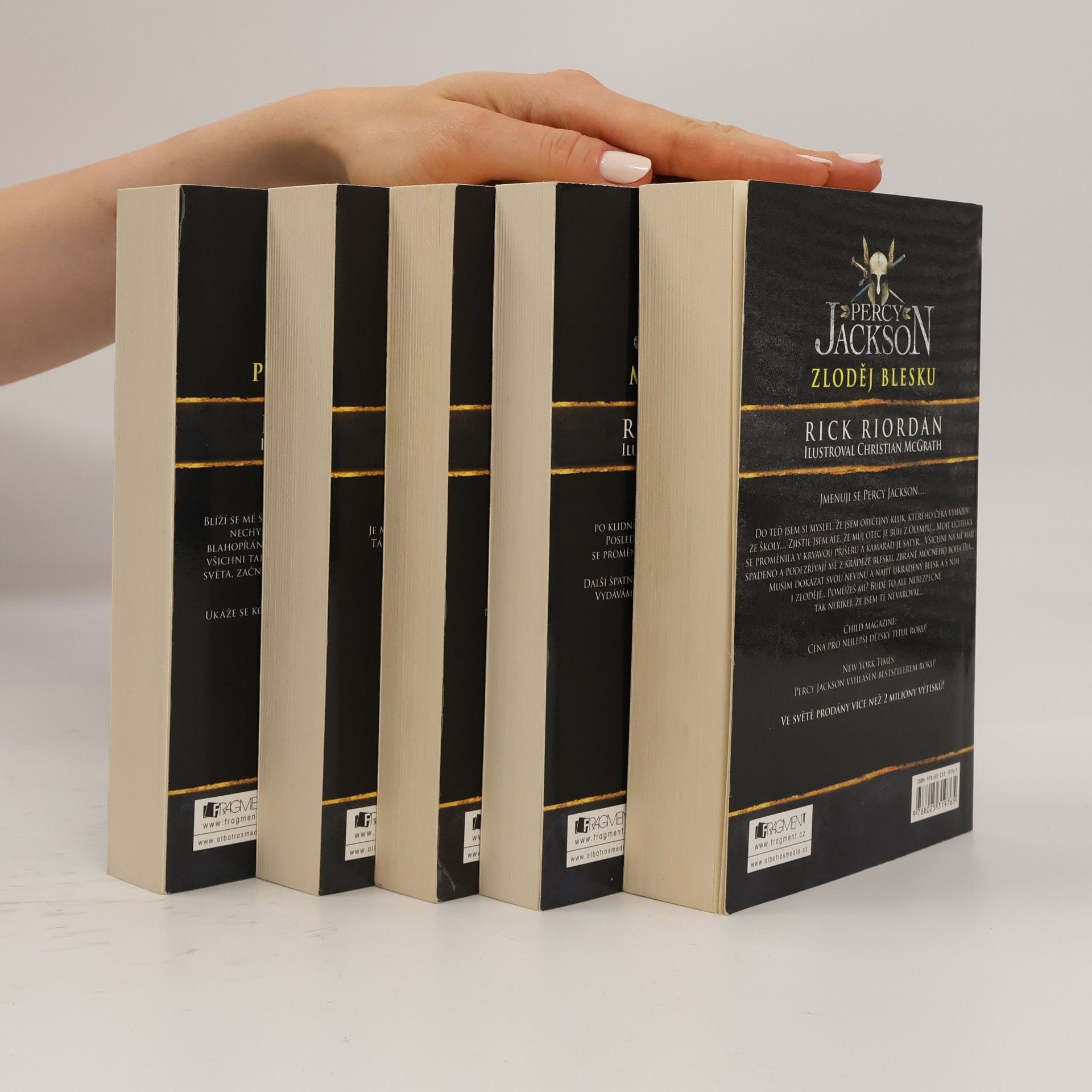 Rick Riordan Percy Jackson 1-5