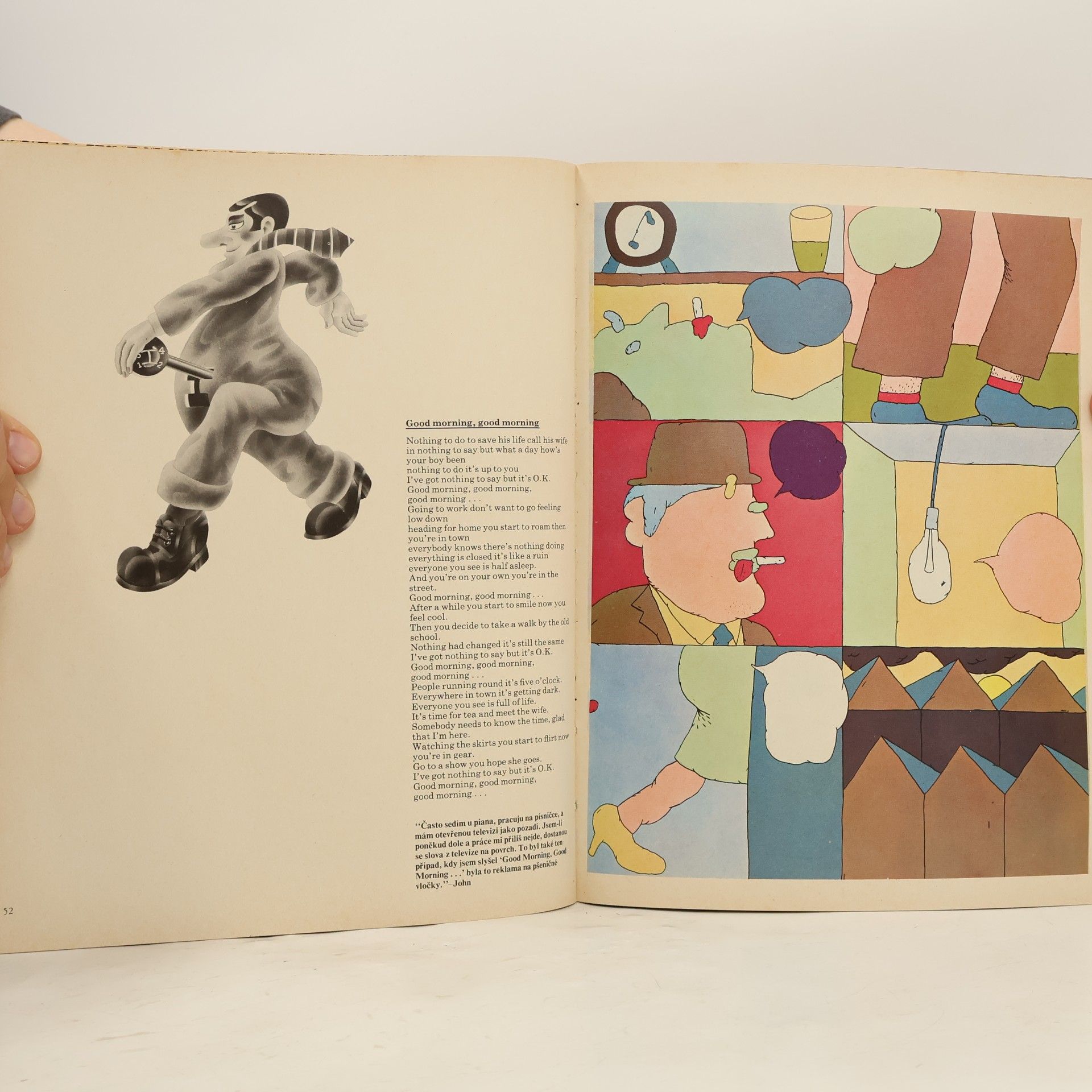 Alan Aldridge Beatles v písních a obrazech