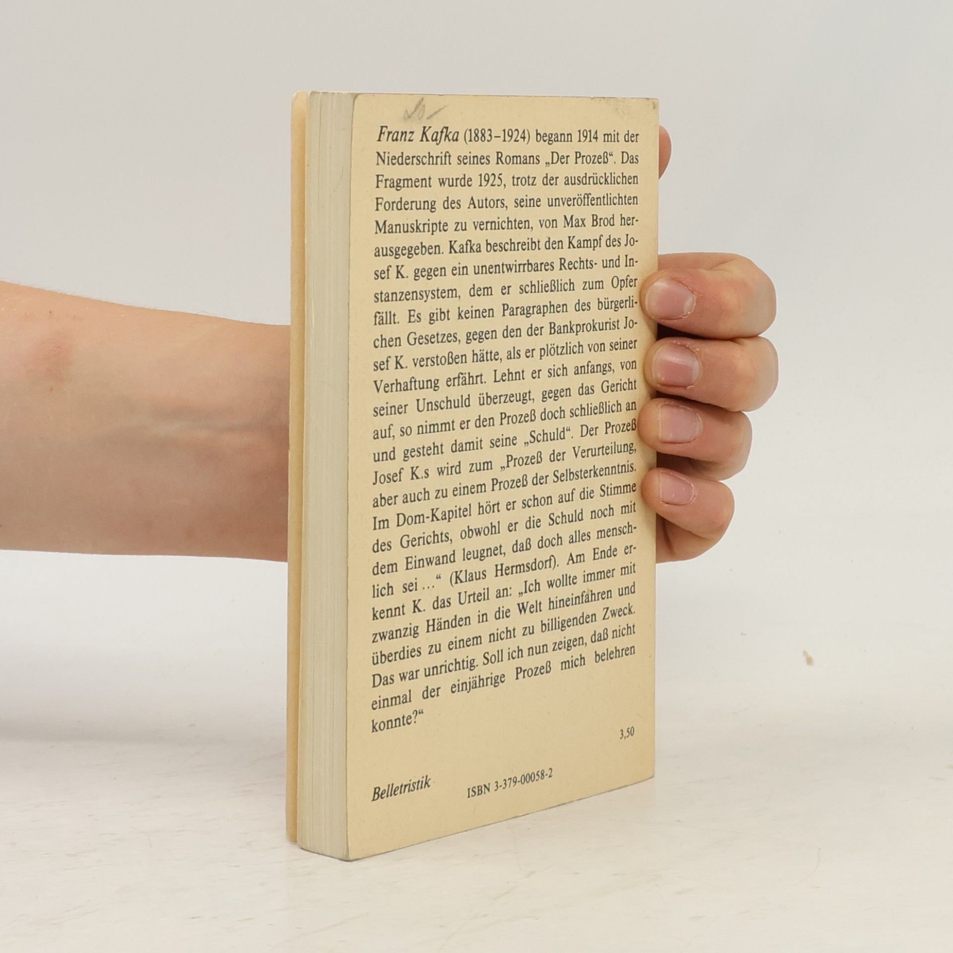 Franz Kafka Der Prozeß