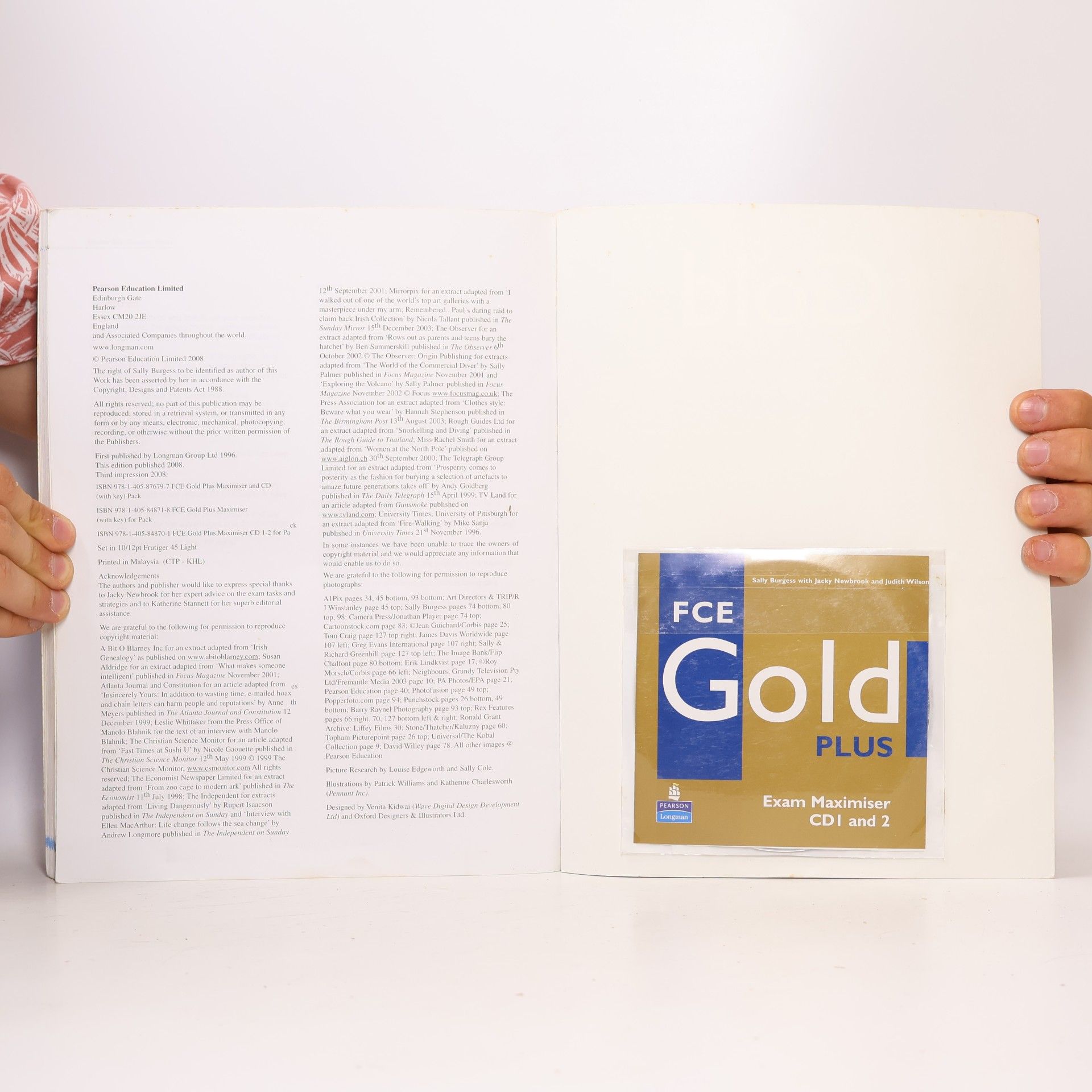 Various authors FCE gold plus : exam maximiser with key
