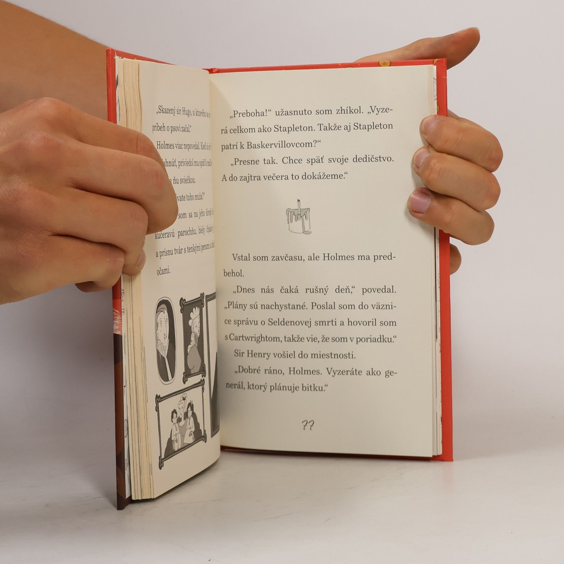 Arthur Conan Doyle Sherlock Holmes vyšetruje: Pes rodu Baskervillovcov