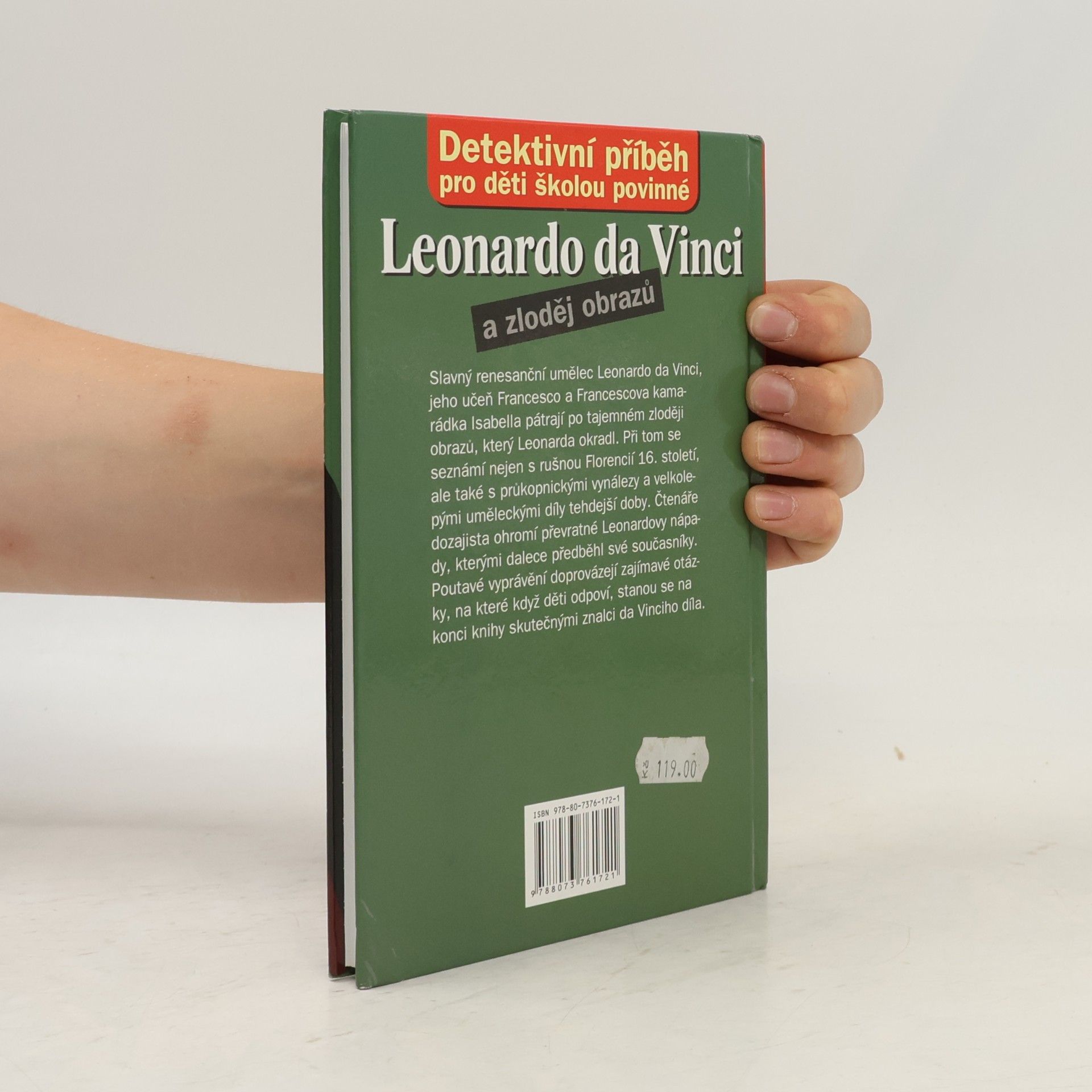 Amelie Benn Leonardo da Vinci a zloděj obrazů