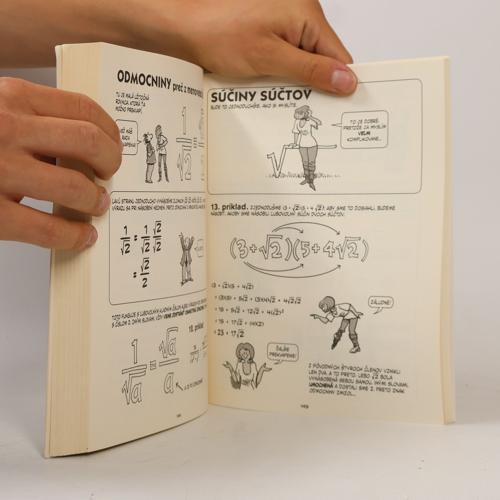 Larry Gonick Matematika v komikse