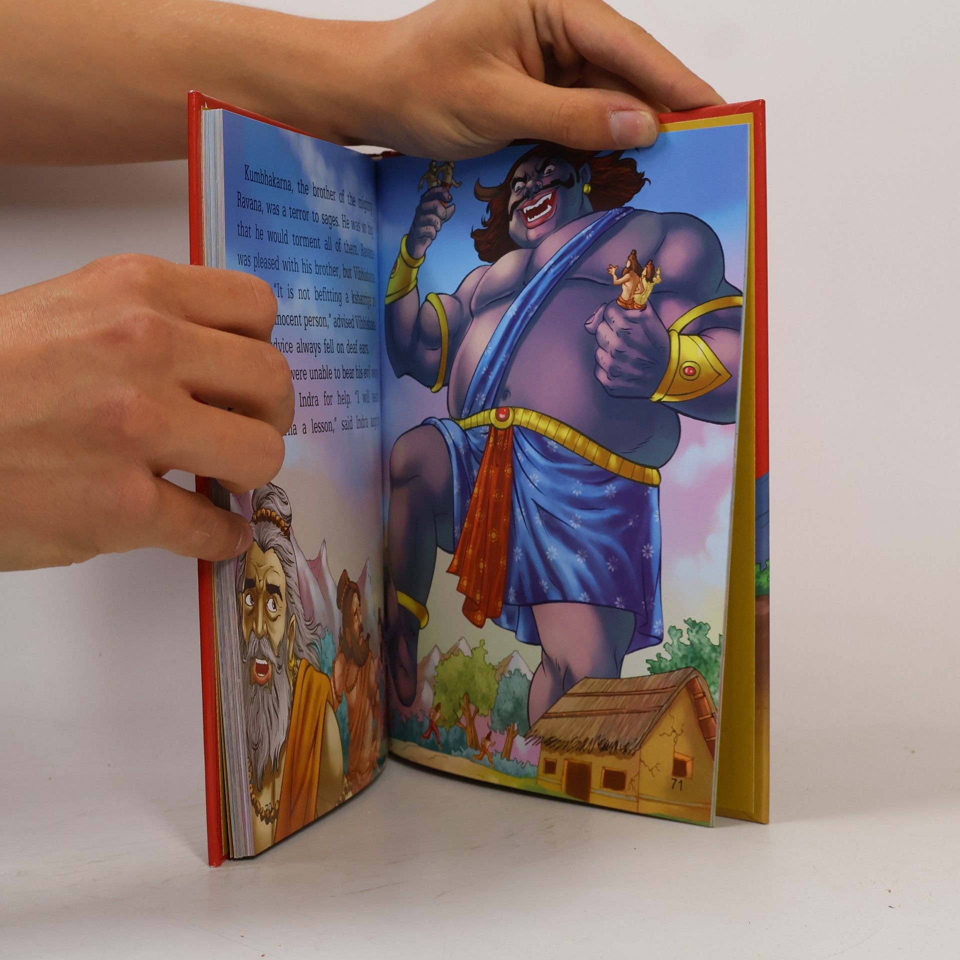 OM BOOKS EDITORIAL TEAM Devis The Mother Goddesses: Large Print Story Book
