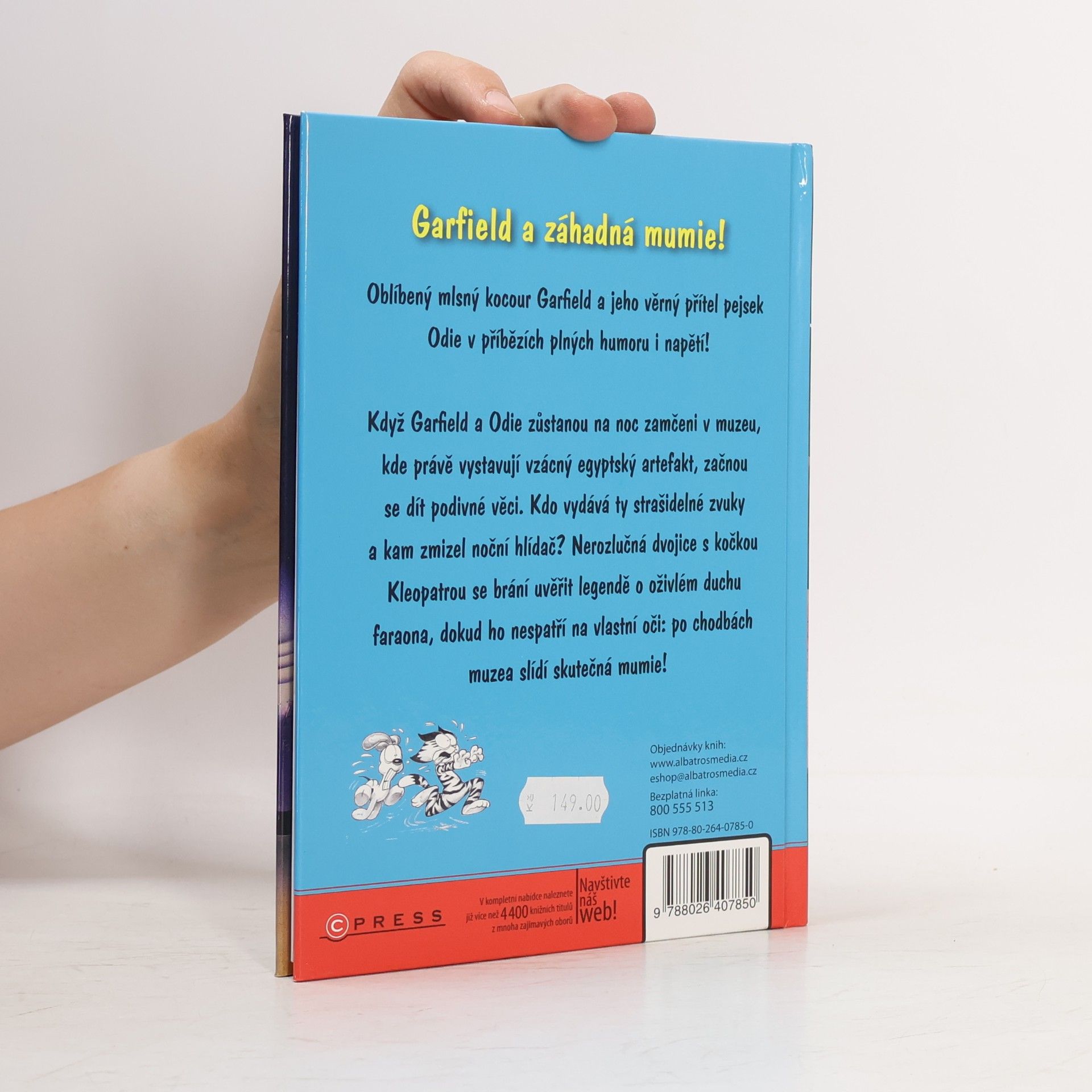 Jim Kraft Garfield a záhadná mumie