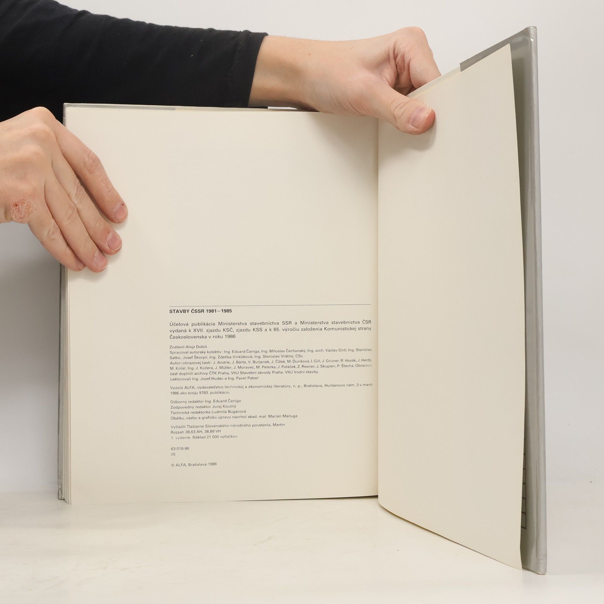 Autorenkollektiv Stavby ČSSR 1981-1985