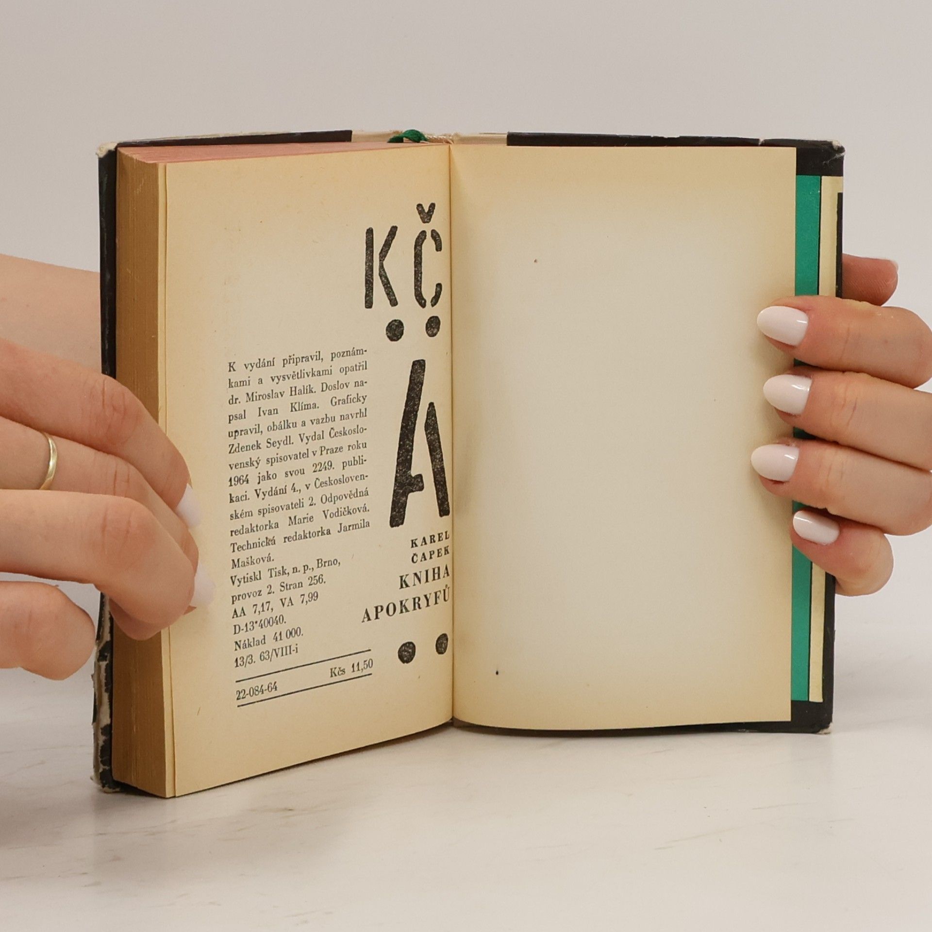 Karel Čapek Kniha apokryfů