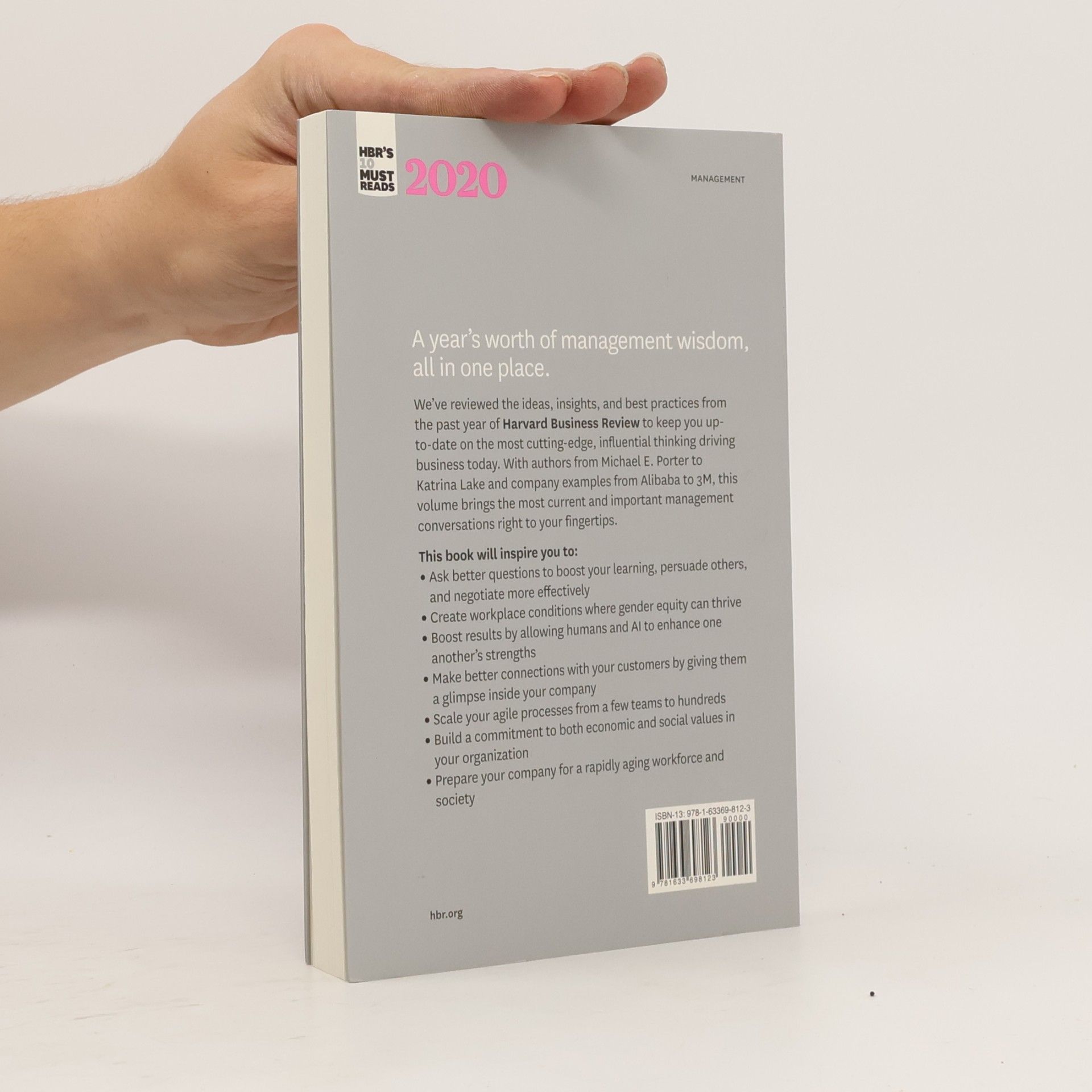 Autorenkollektiv HBR's 10 Must Reads 2020. The Definitive Management Ideas of the Year from Harvard Business Review