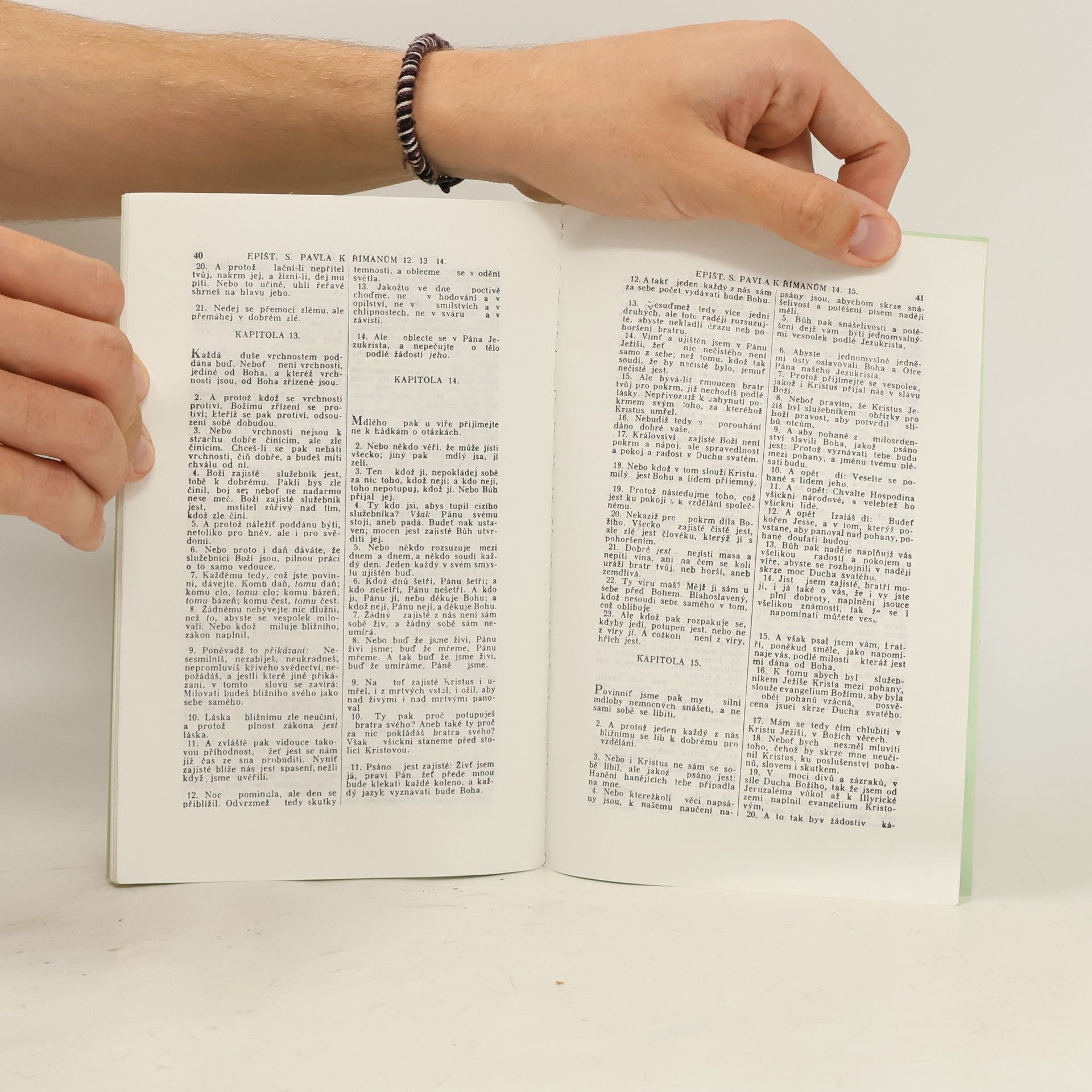 Kolektiv autorů Evangelium sv. Jana a Epištola sv. Pavla k Římanům