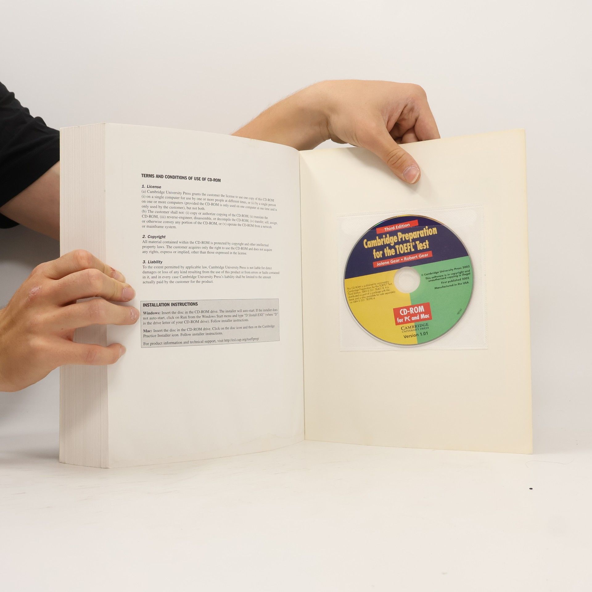 Jolene Gear Cambridge Preparation for the TOEFL Test - Third Edition