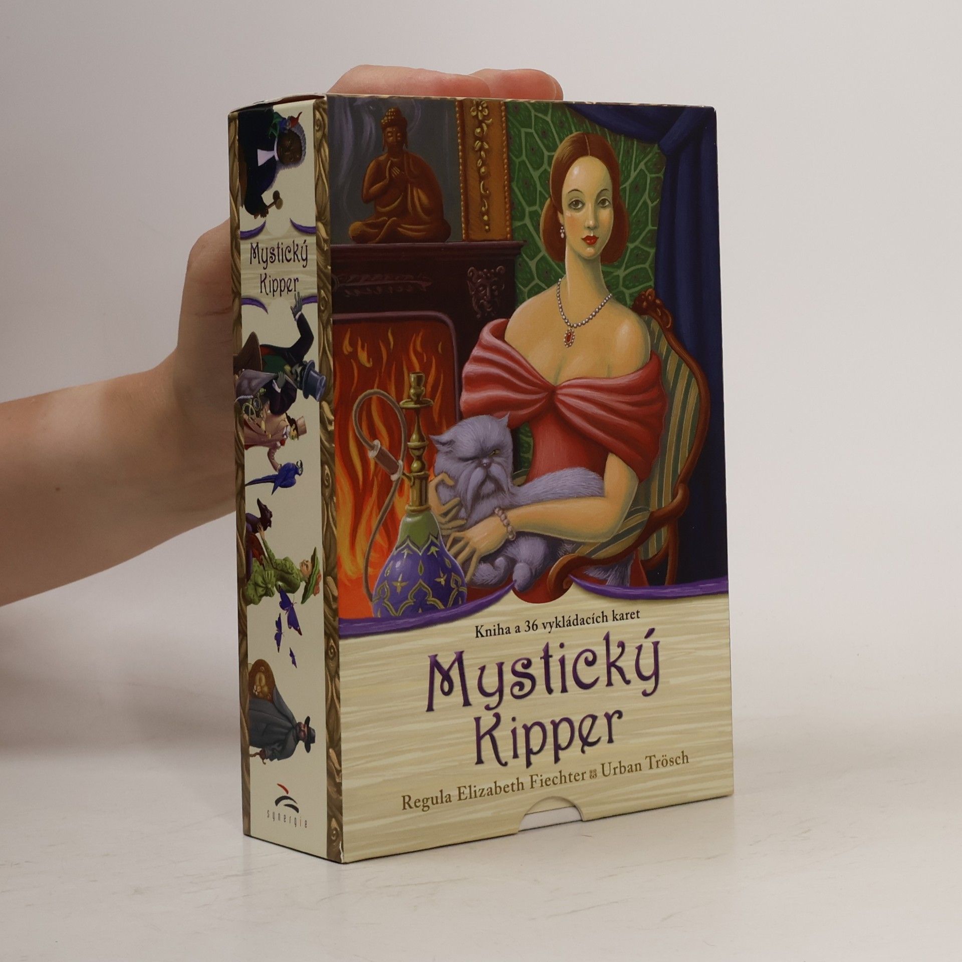 Regula Elizabeth Fiechter Mystický Kipper - Kniha a 36 vykládacích karet