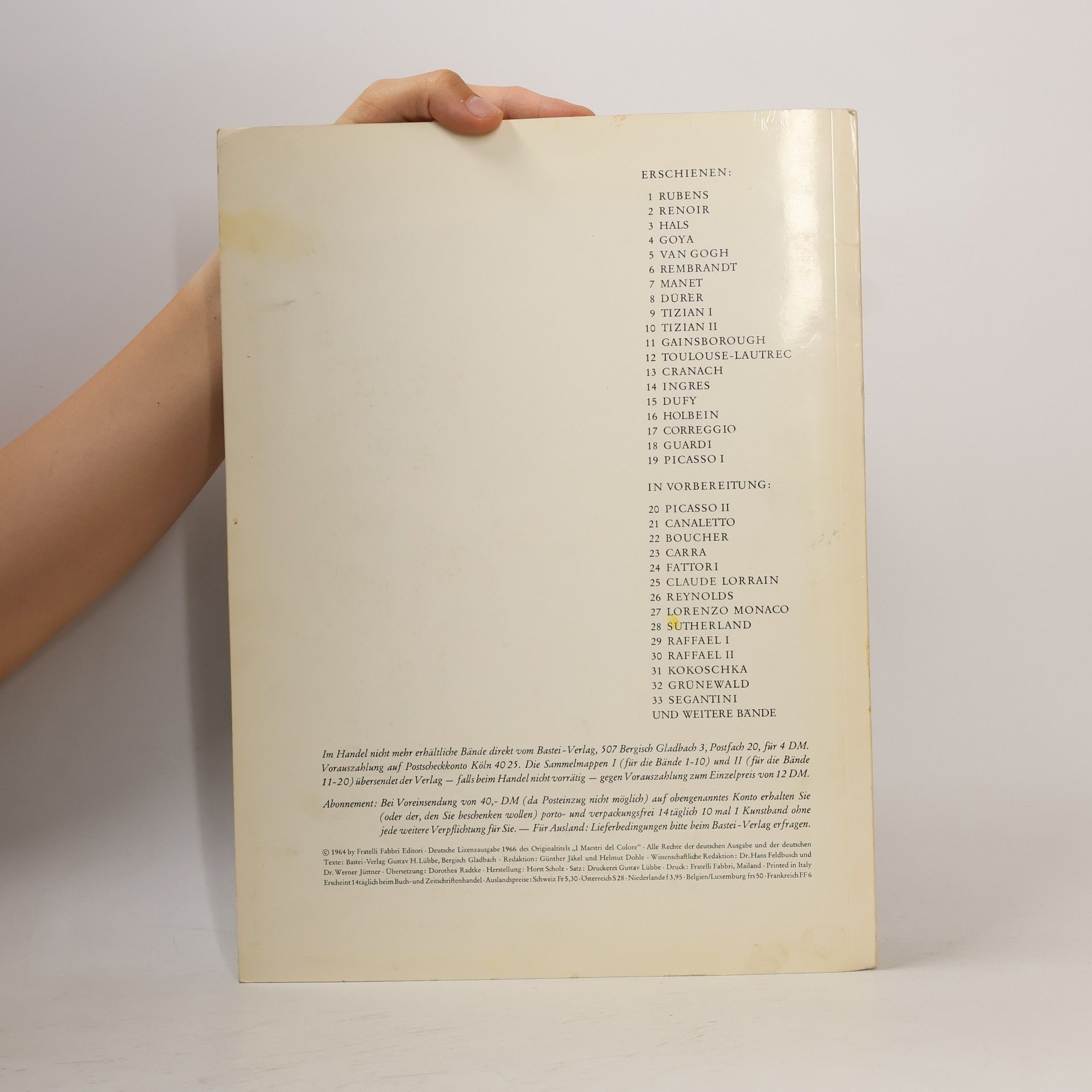 Autorenkollektiv Bastei Galerie der Grossen Maler 2. Renoir